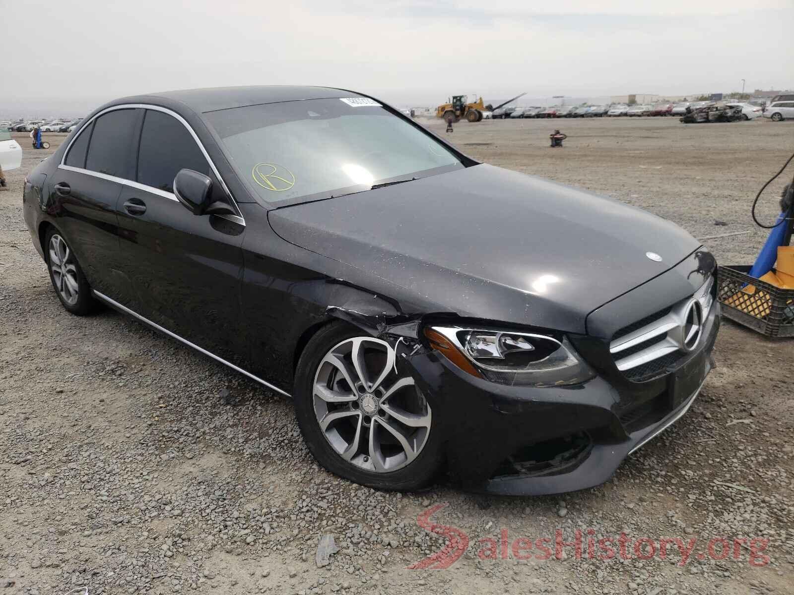 55SWF4JB9HU187850 2017 MERCEDES-BENZ C CLASS