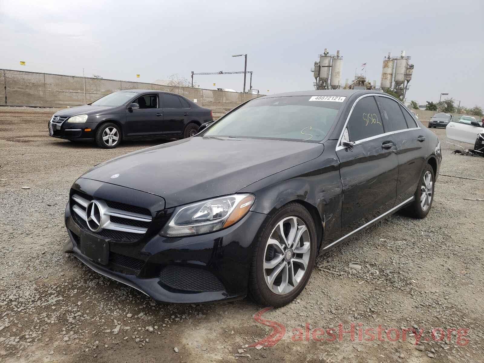 55SWF4JB9HU187850 2017 MERCEDES-BENZ C CLASS