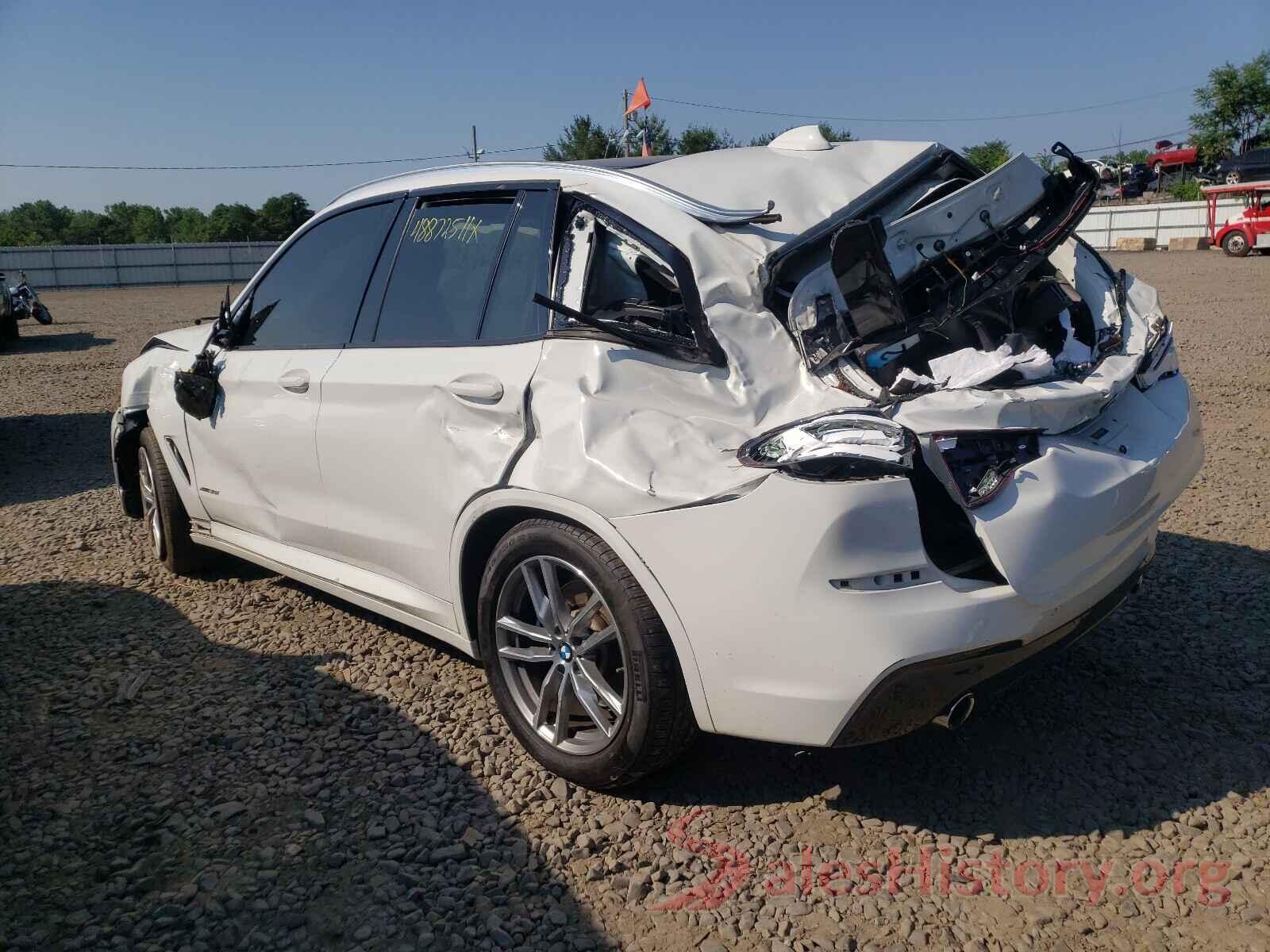 5UXTR9C50JLD65844 2018 BMW X3