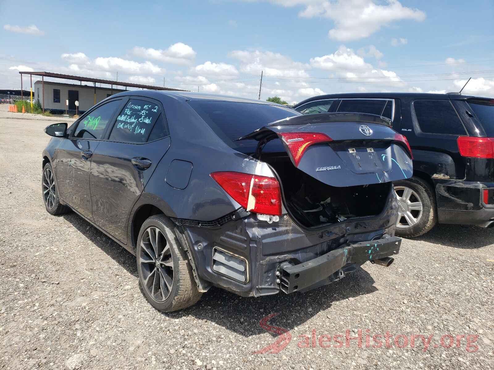 5YFBURHE8HP595781 2017 TOYOTA COROLLA