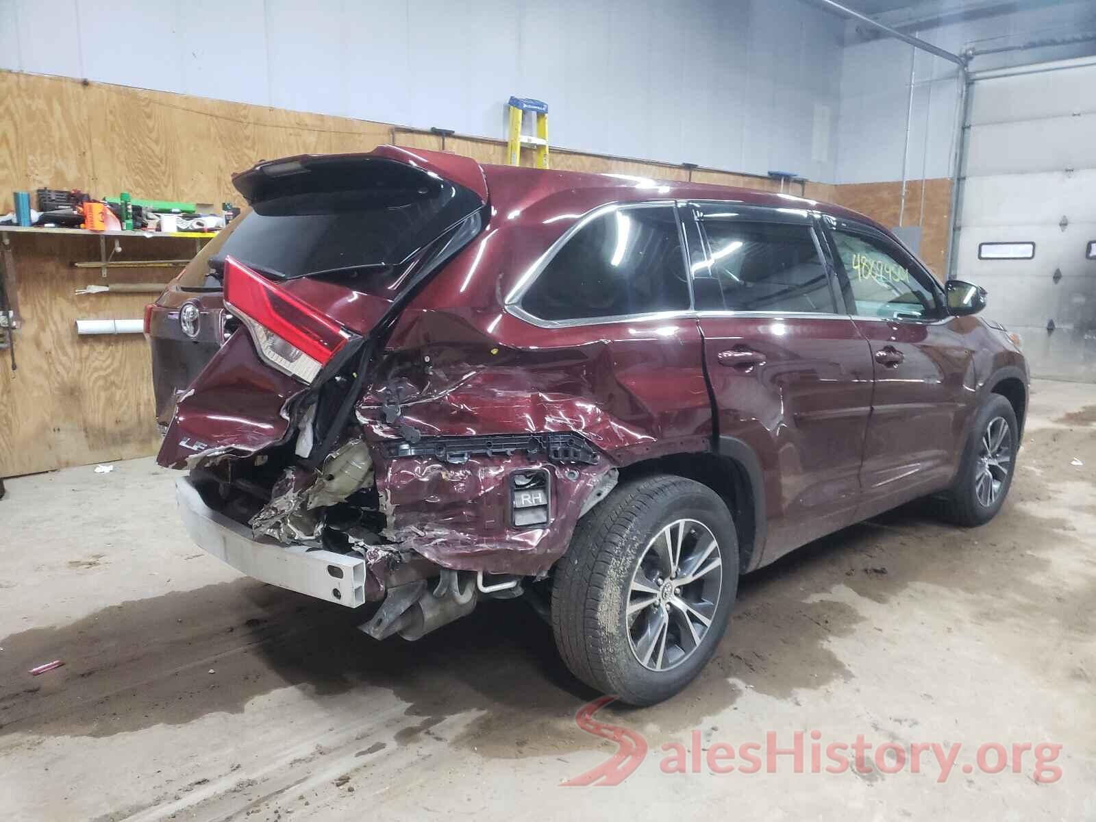 5TDBZRFH7HS388384 2017 TOYOTA HIGHLANDER