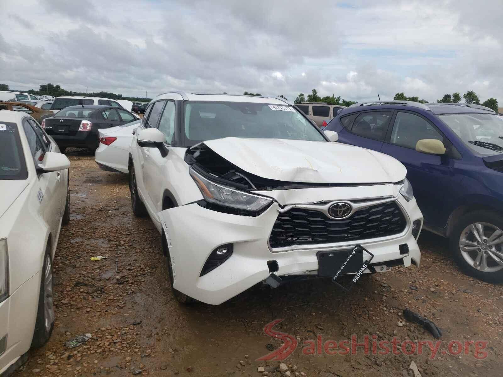 5TDGZRBHXLS004229 2020 TOYOTA HIGHLANDER