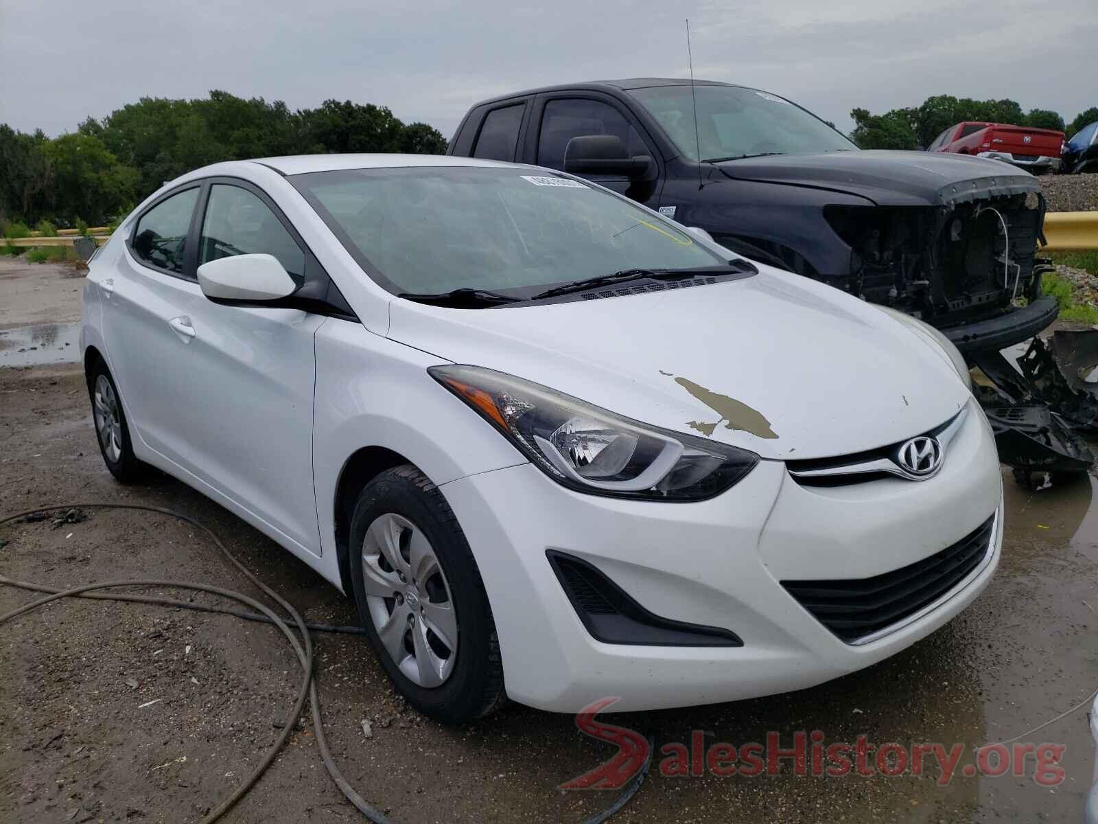 5NPDH4AE3GH672529 2016 HYUNDAI ELANTRA