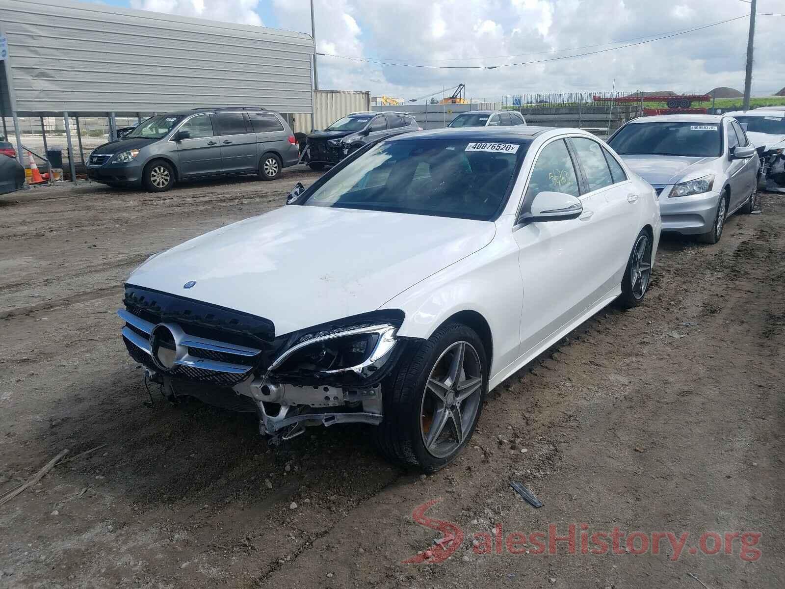 55SWF4KB9GU121800 2016 MERCEDES-BENZ C CLASS