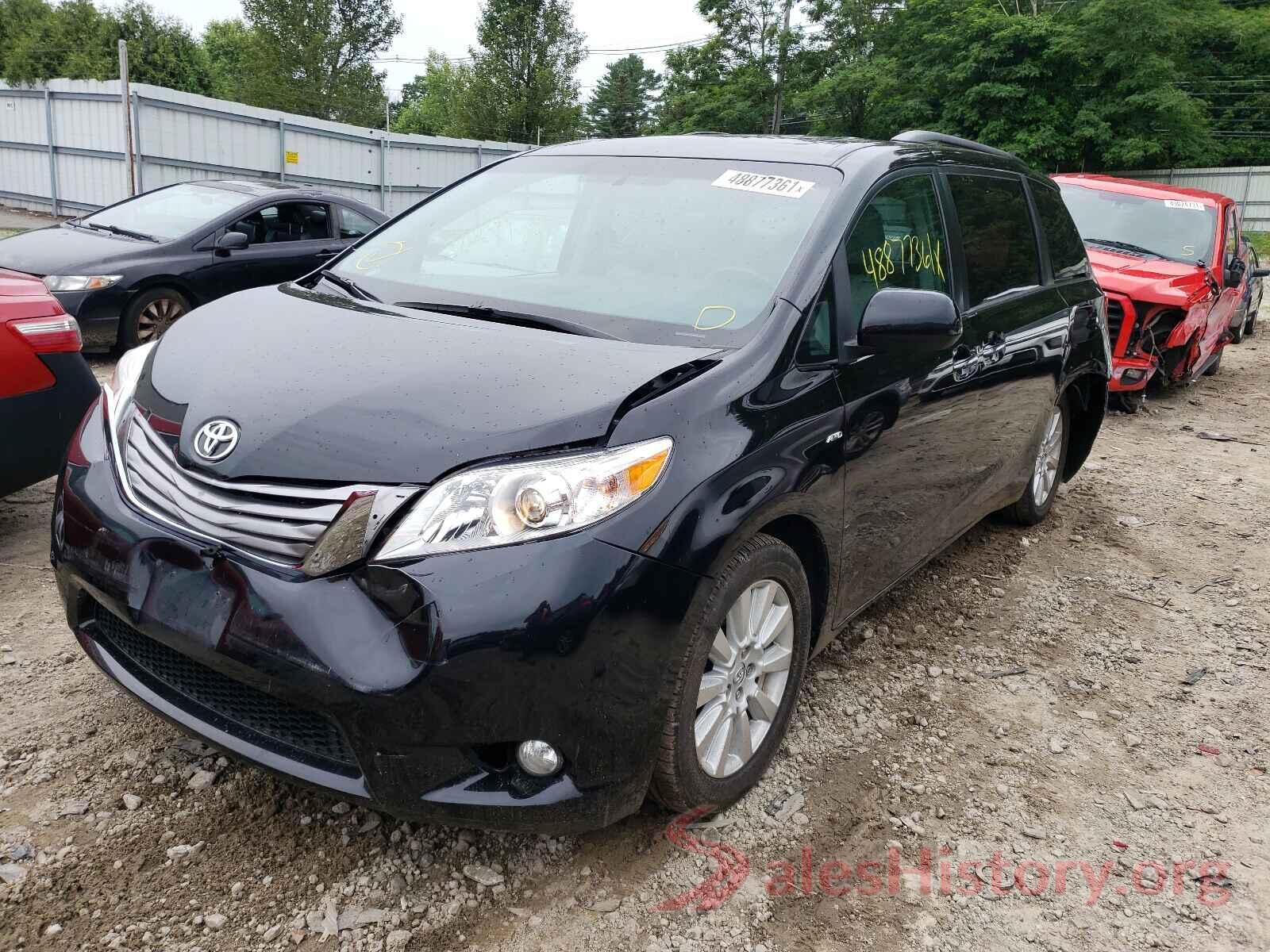 5TDDZ3DC3HS188079 2017 TOYOTA SIENNA