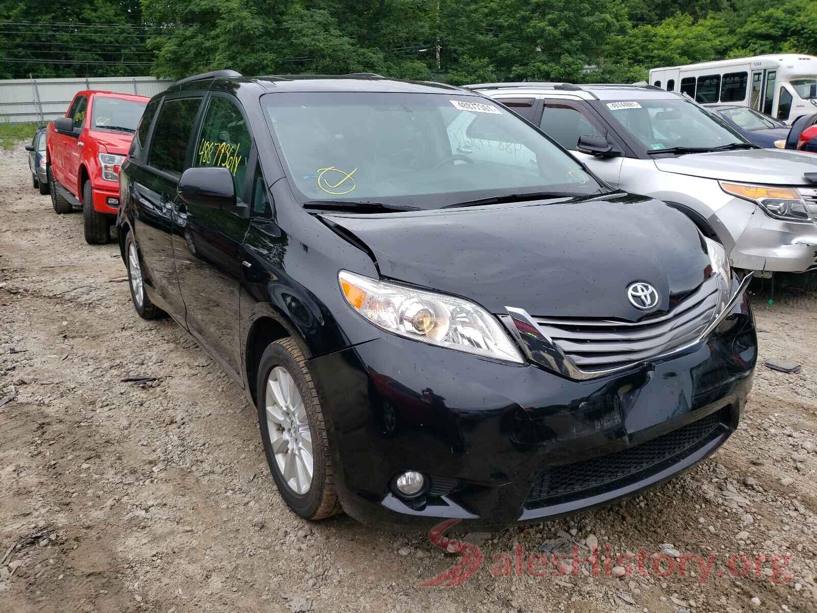 5TDDZ3DC3HS188079 2017 TOYOTA SIENNA