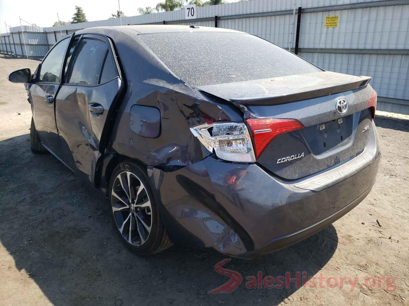 5YFBURHE4HP660528 2017 TOYOTA COROLLA