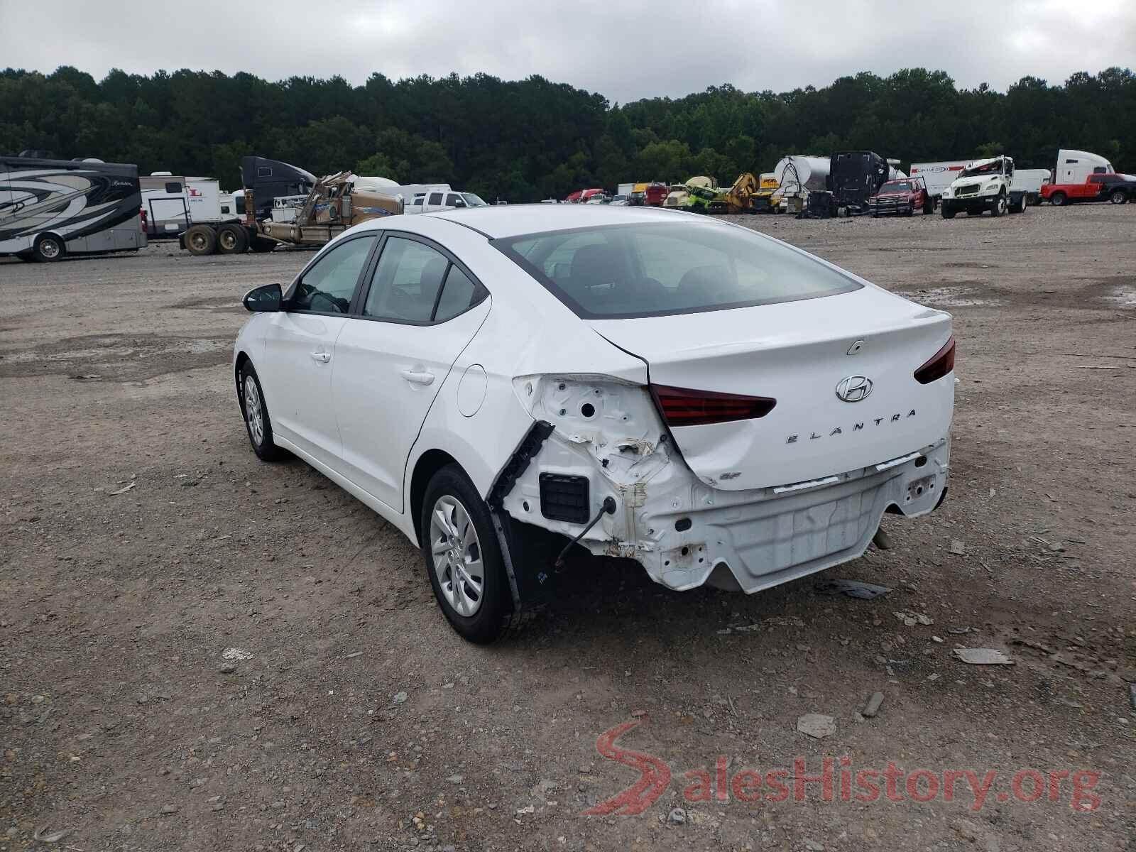 5NPD74LF4KH424002 2019 HYUNDAI ELANTRA