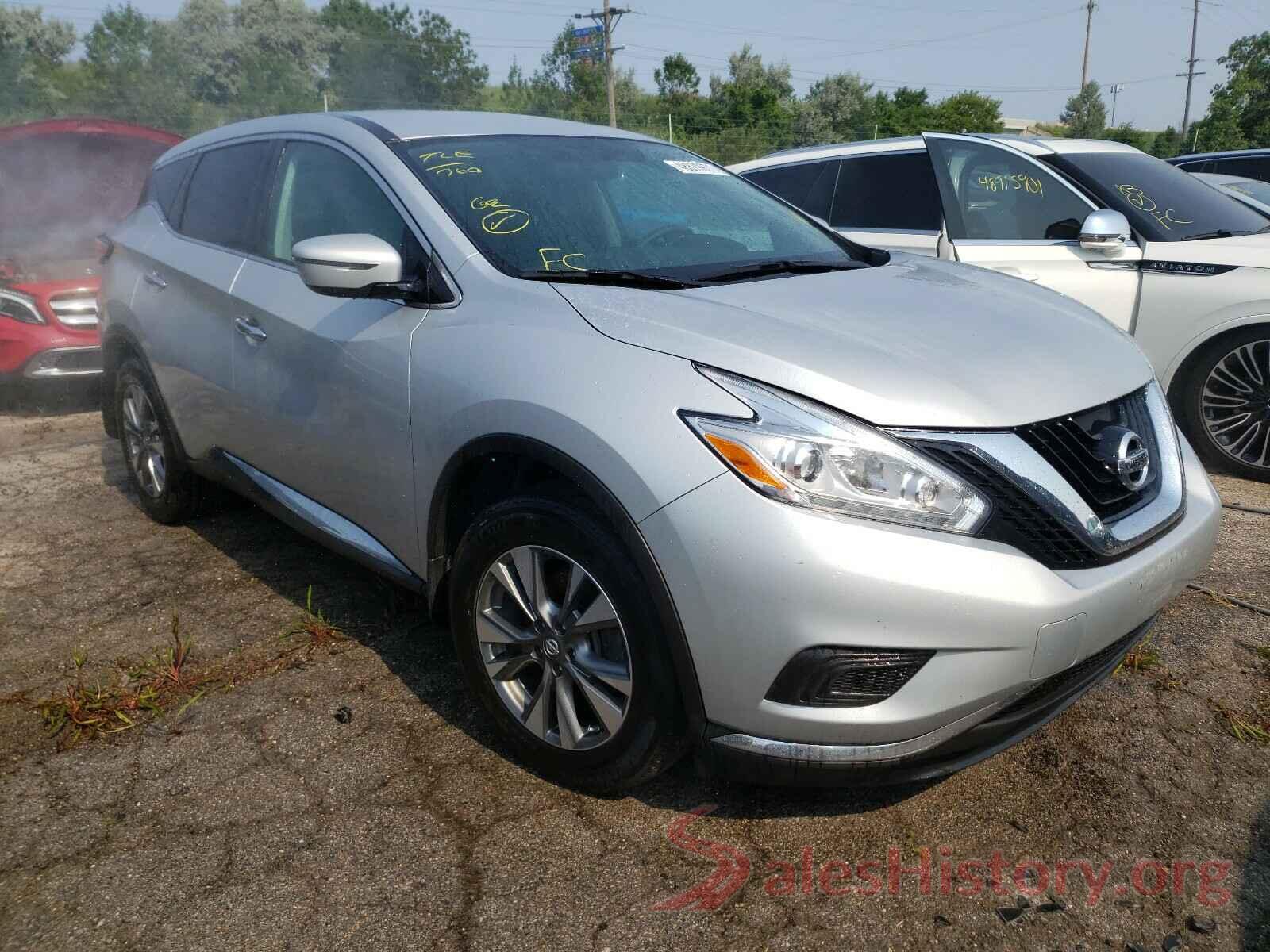 5N1AZ2MH1HN164857 2017 NISSAN MURANO