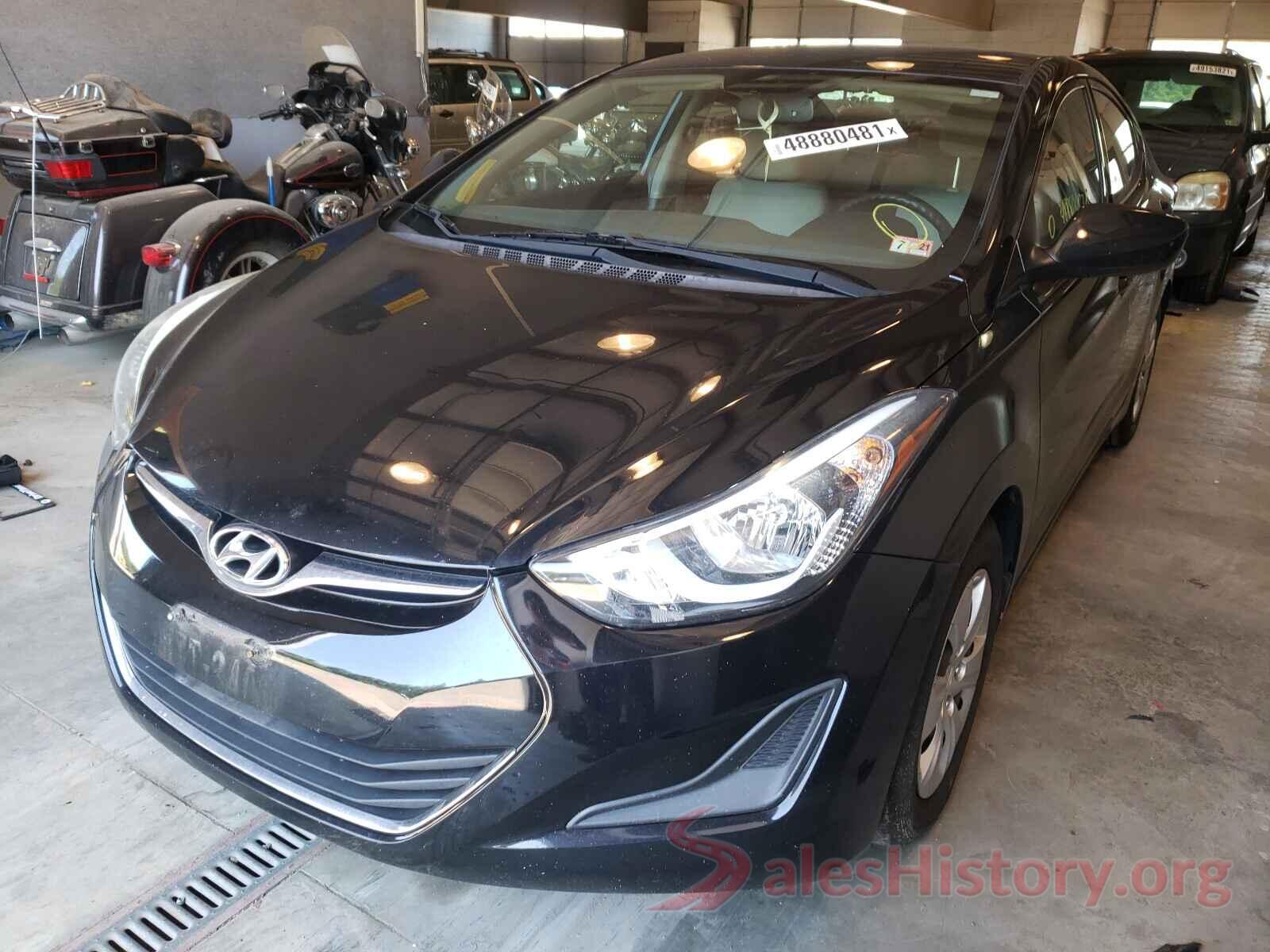 KMHDH4AE5GU481115 2016 HYUNDAI ELANTRA