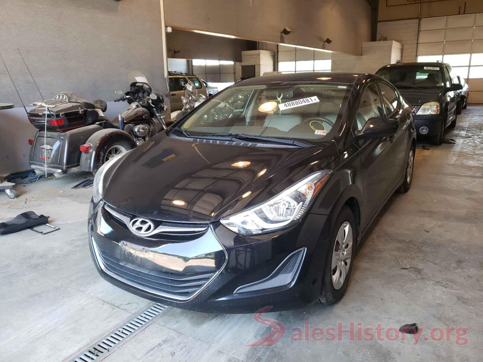 KMHDH4AE5GU481115 2016 HYUNDAI ELANTRA