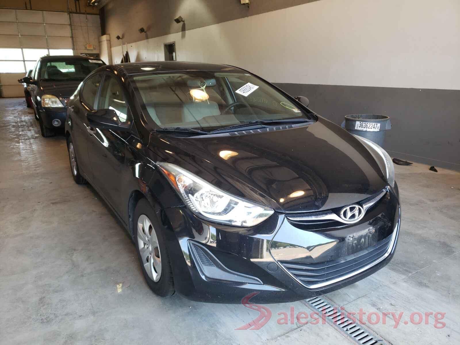 KMHDH4AE5GU481115 2016 HYUNDAI ELANTRA