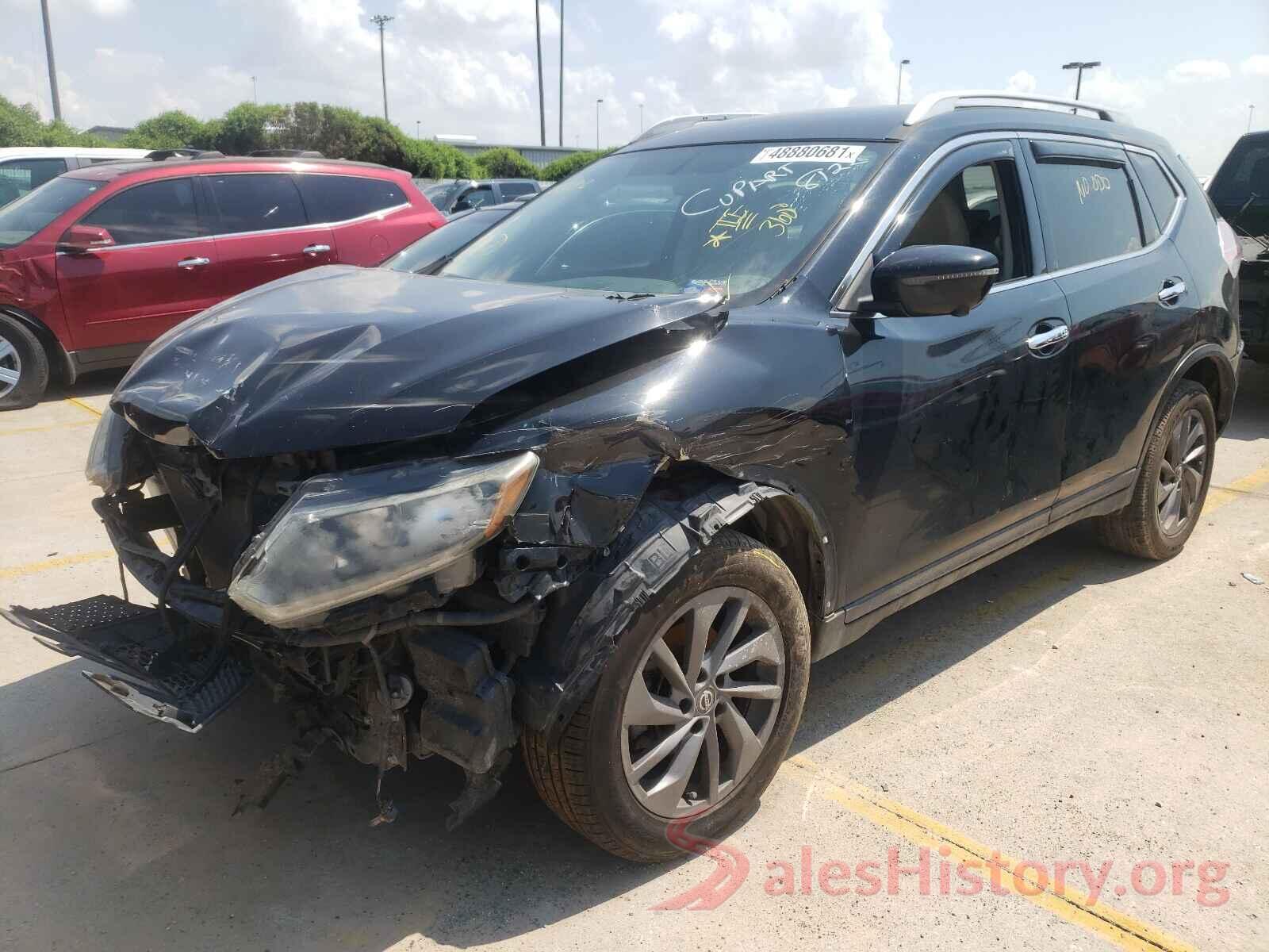 5N1AT2MVXGC798122 2016 NISSAN ROGUE