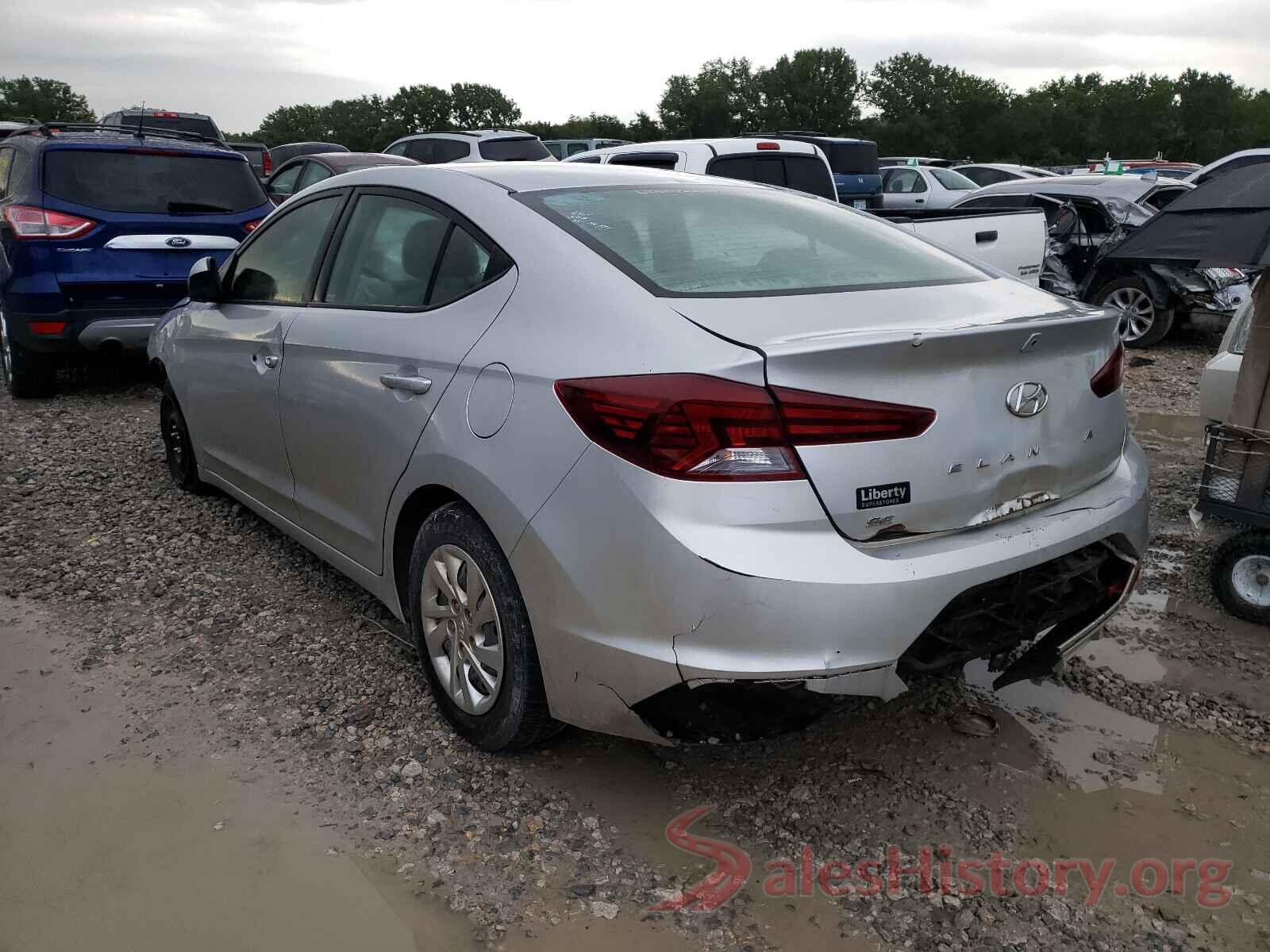 5NPD74LF2KH490712 2019 HYUNDAI ELANTRA