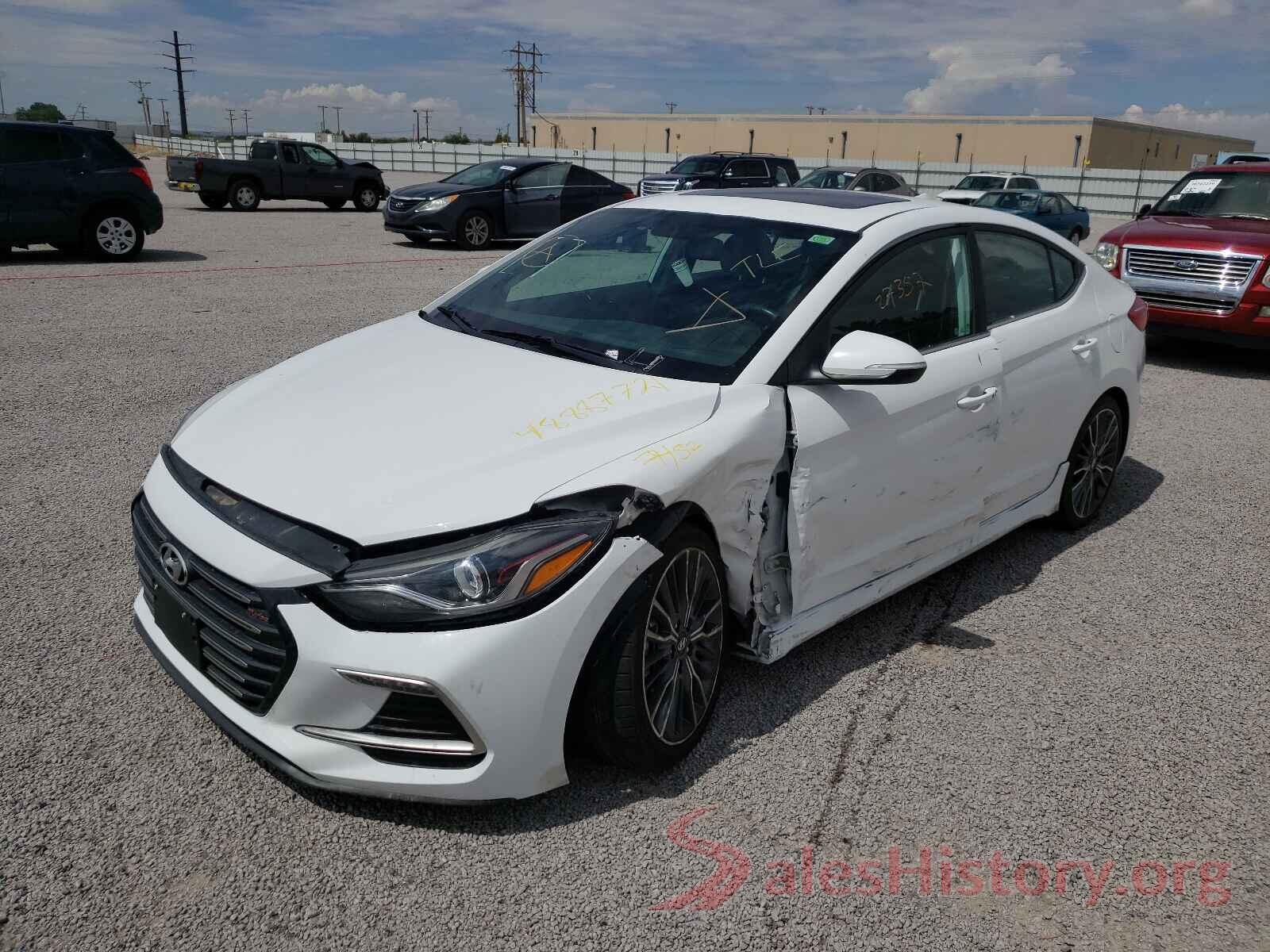 KMHD04LB2HU357525 2017 HYUNDAI ELANTRA