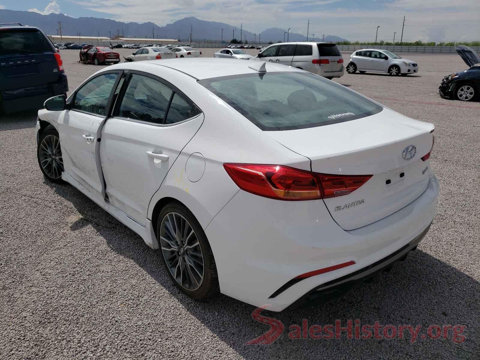 KMHD04LB2HU357525 2017 HYUNDAI ELANTRA