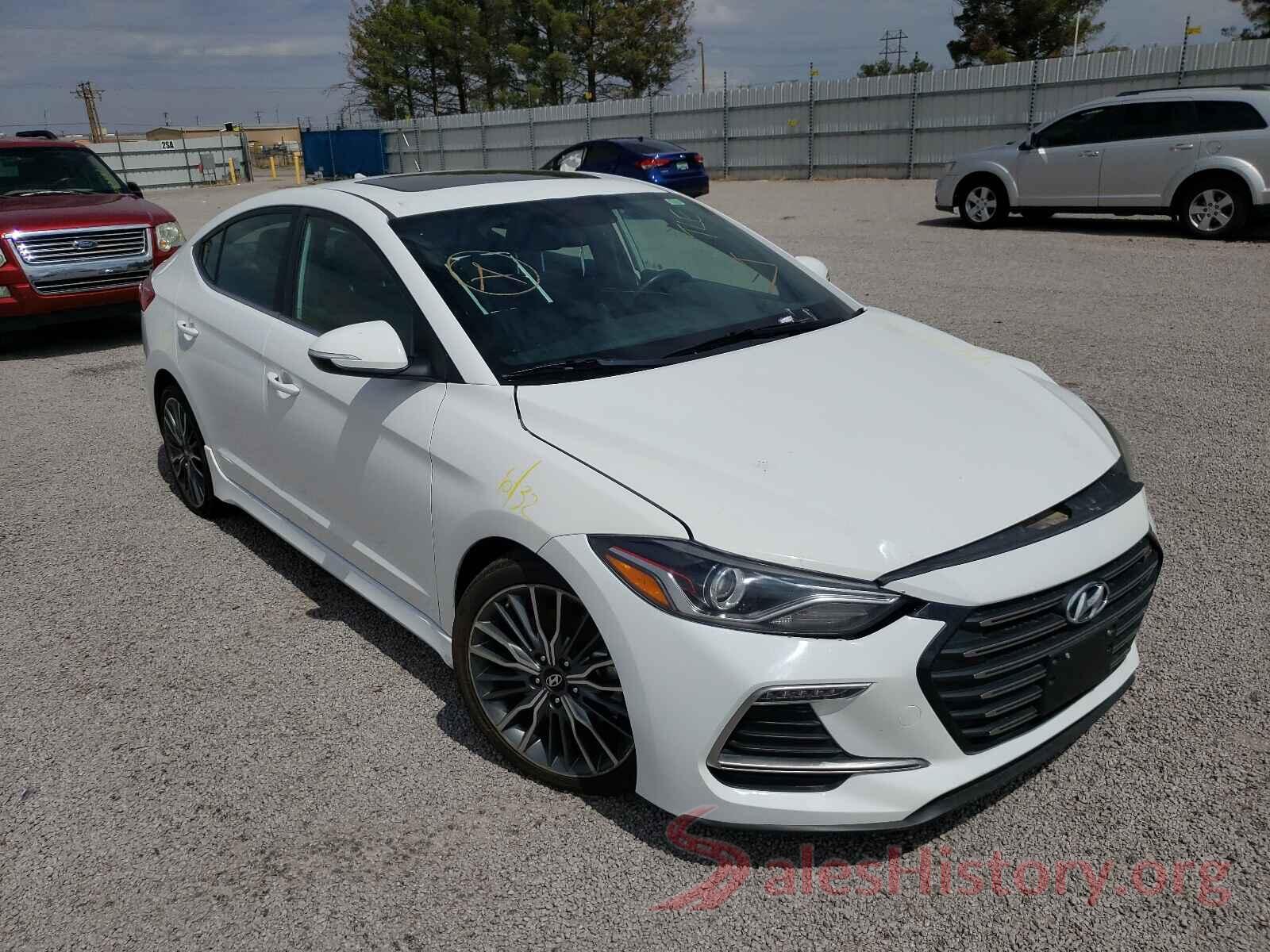 KMHD04LB2HU357525 2017 HYUNDAI ELANTRA