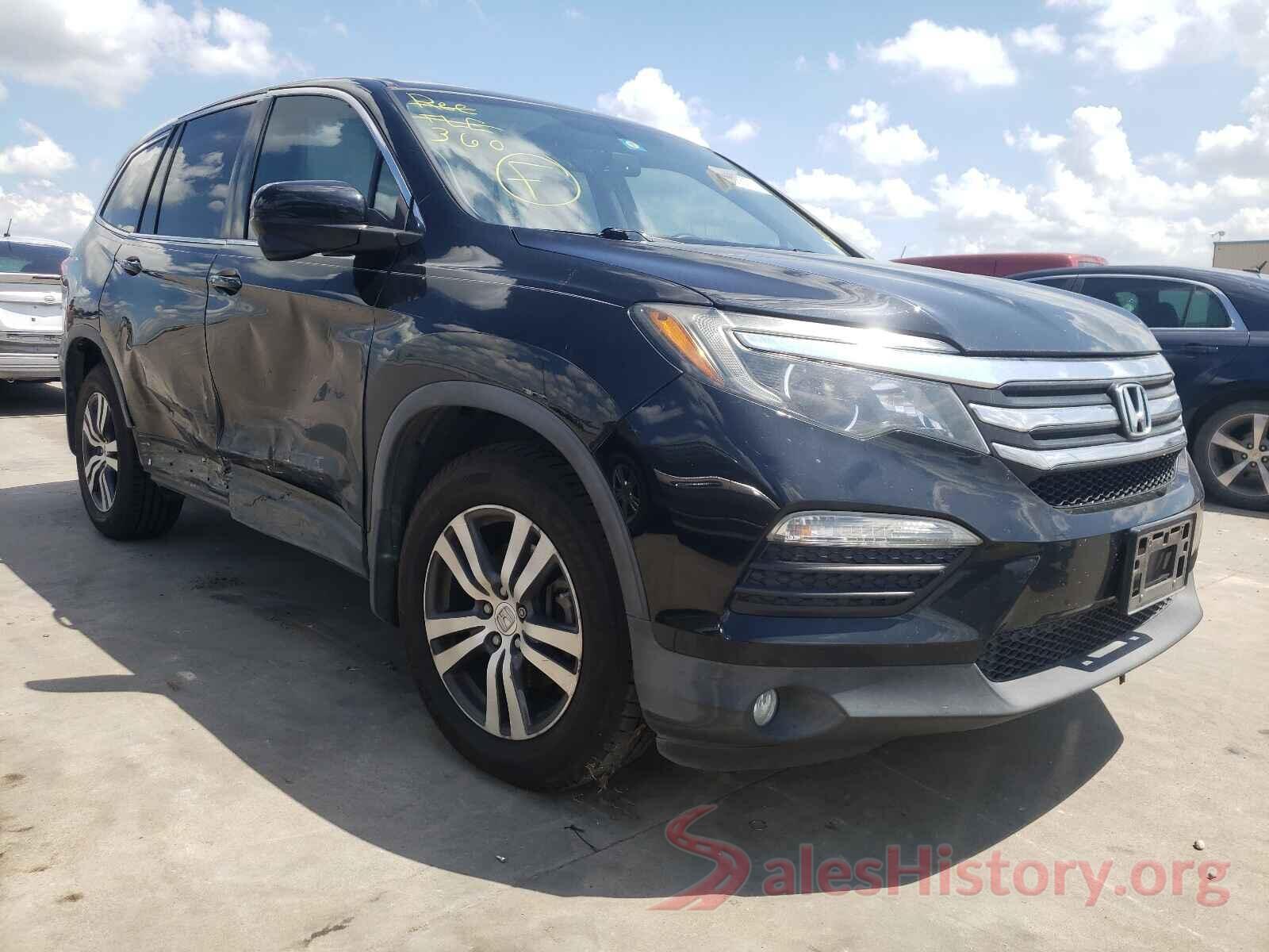 5FNYF5H55GB029004 2016 HONDA PILOT