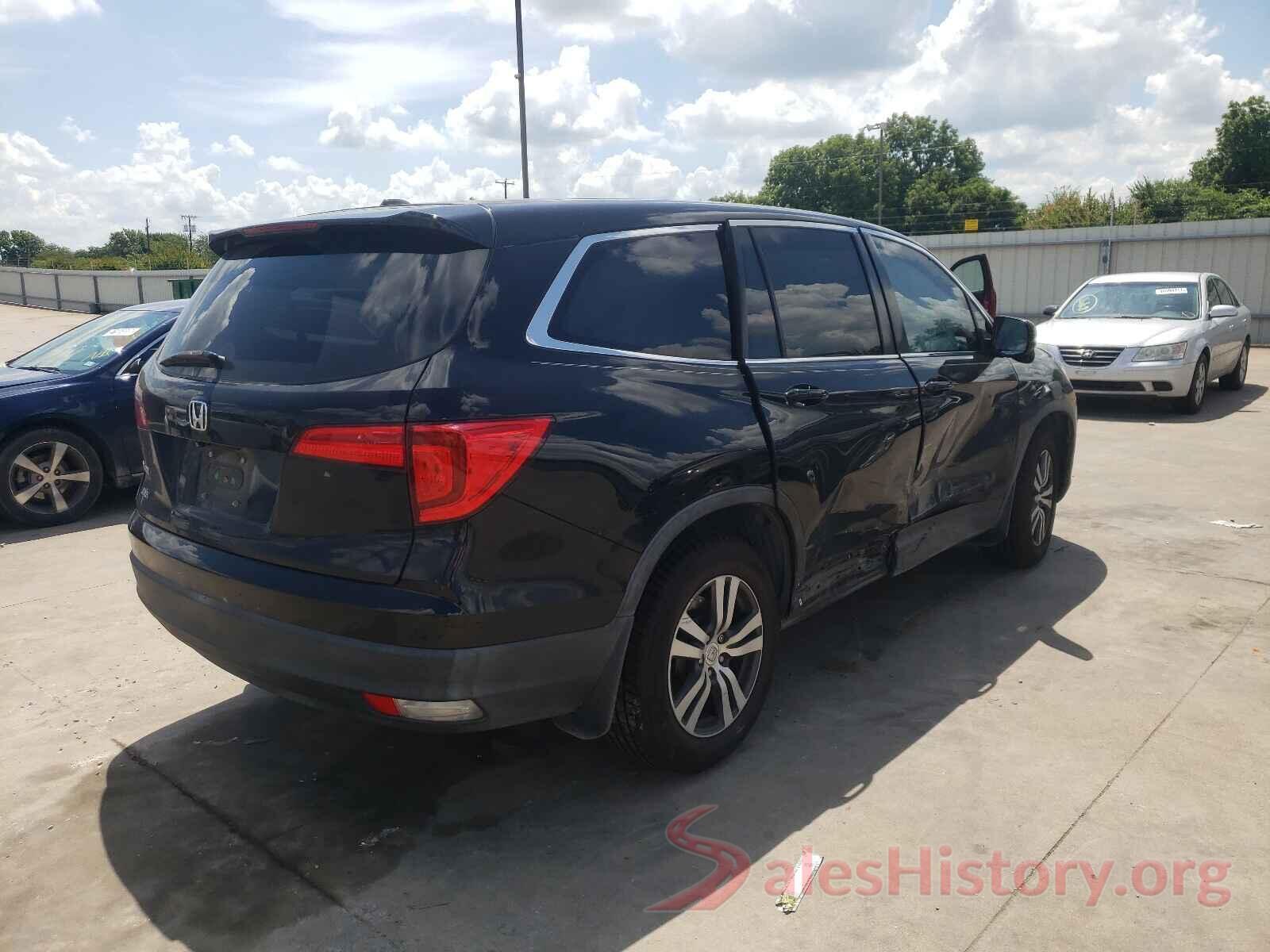 5FNYF5H55GB029004 2016 HONDA PILOT