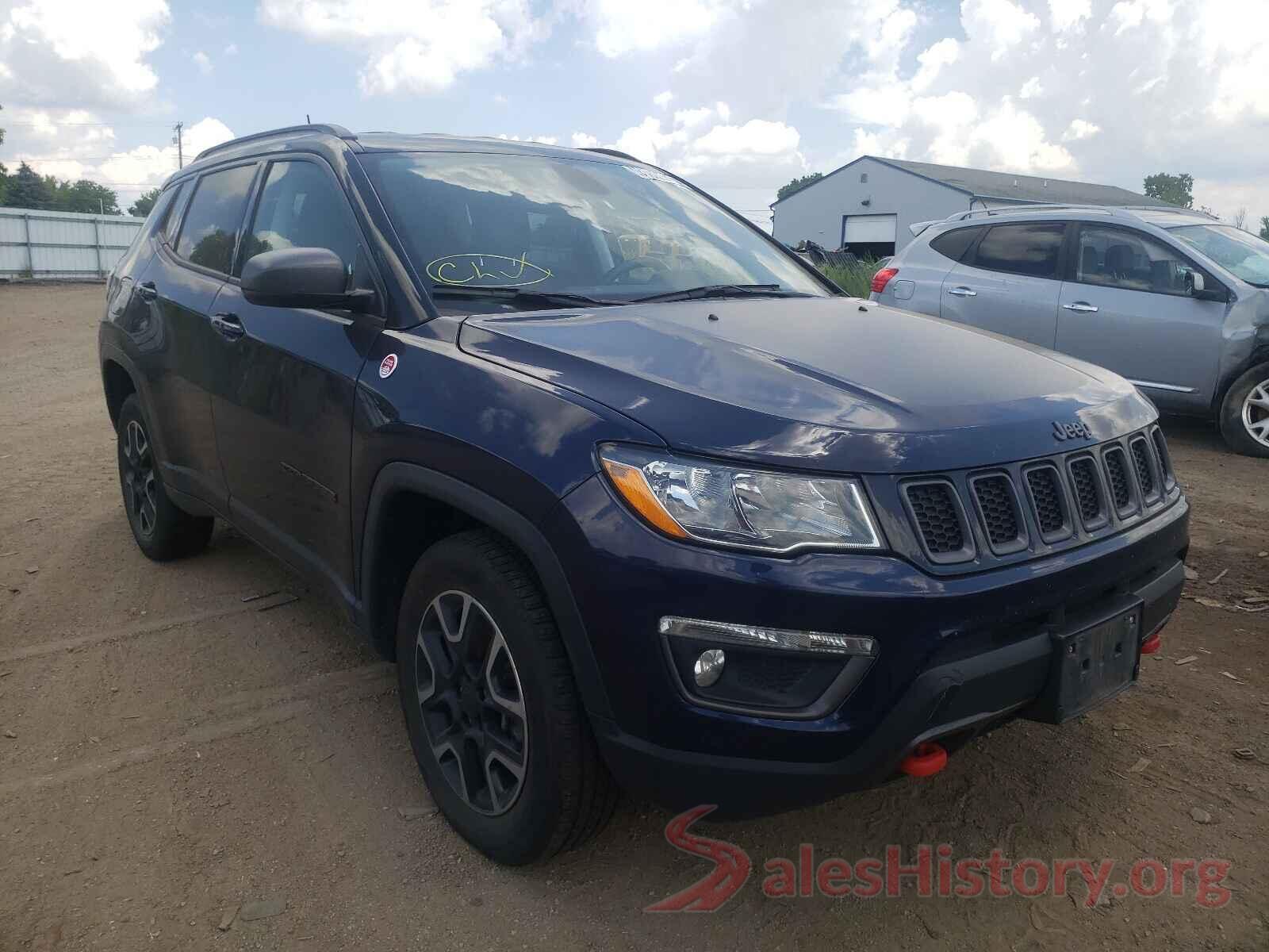 3C4NJDDB1KT733508 2019 JEEP COMPASS