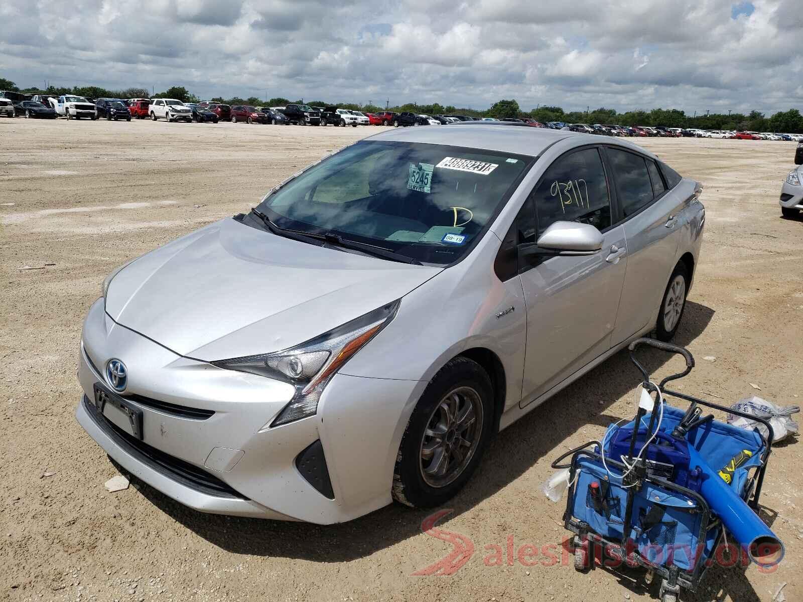 JTDKBRFU8G3012004 2016 TOYOTA PRIUS