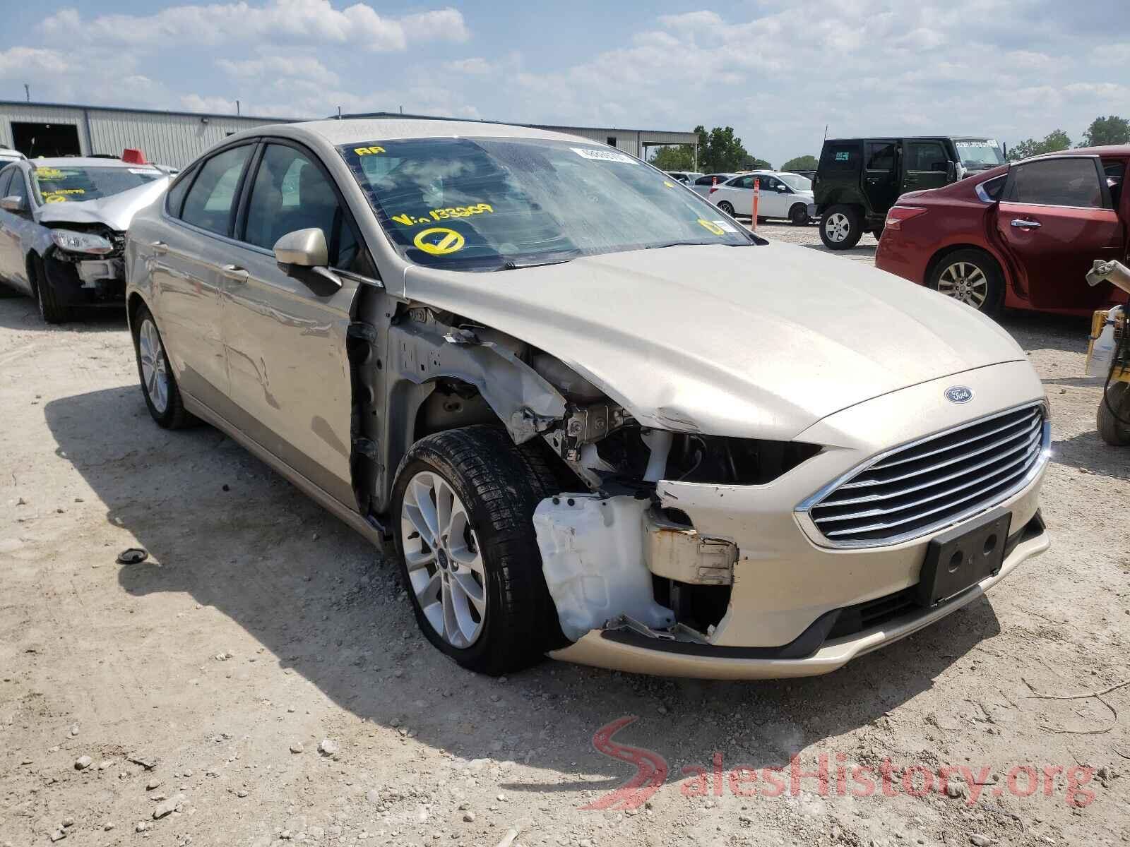 3FA6P0HD1KR133209 2019 FORD FUSION