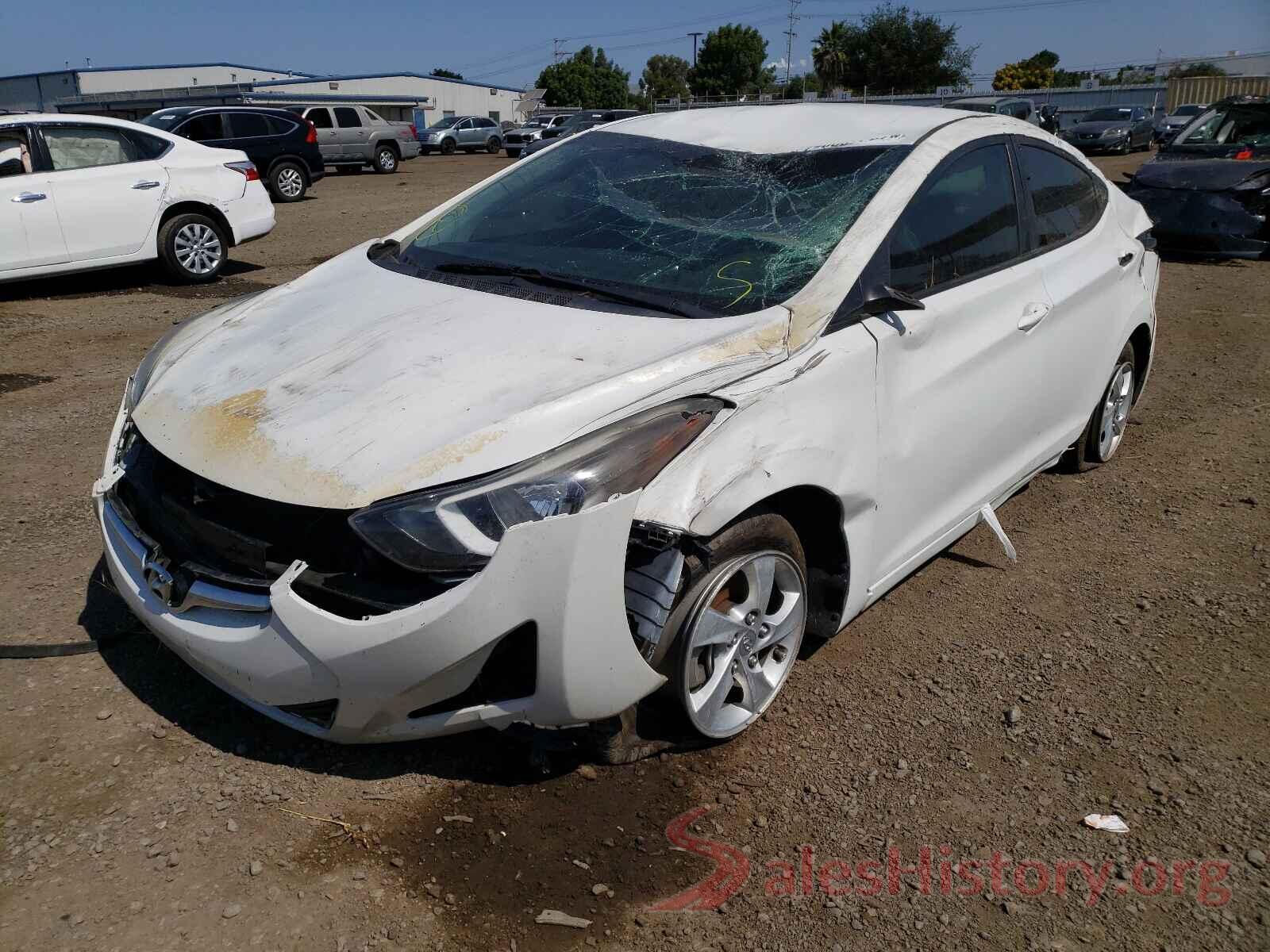 5NPDH4AE9GH754247 2016 HYUNDAI ELANTRA