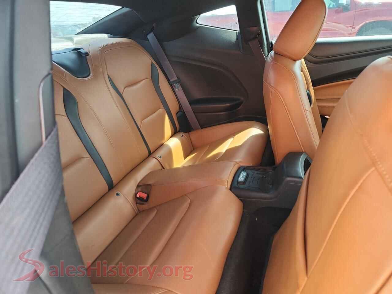 2017 CHEVROLET CAMARO VIN 1G1FD1RS8H0112638, odometer mileage