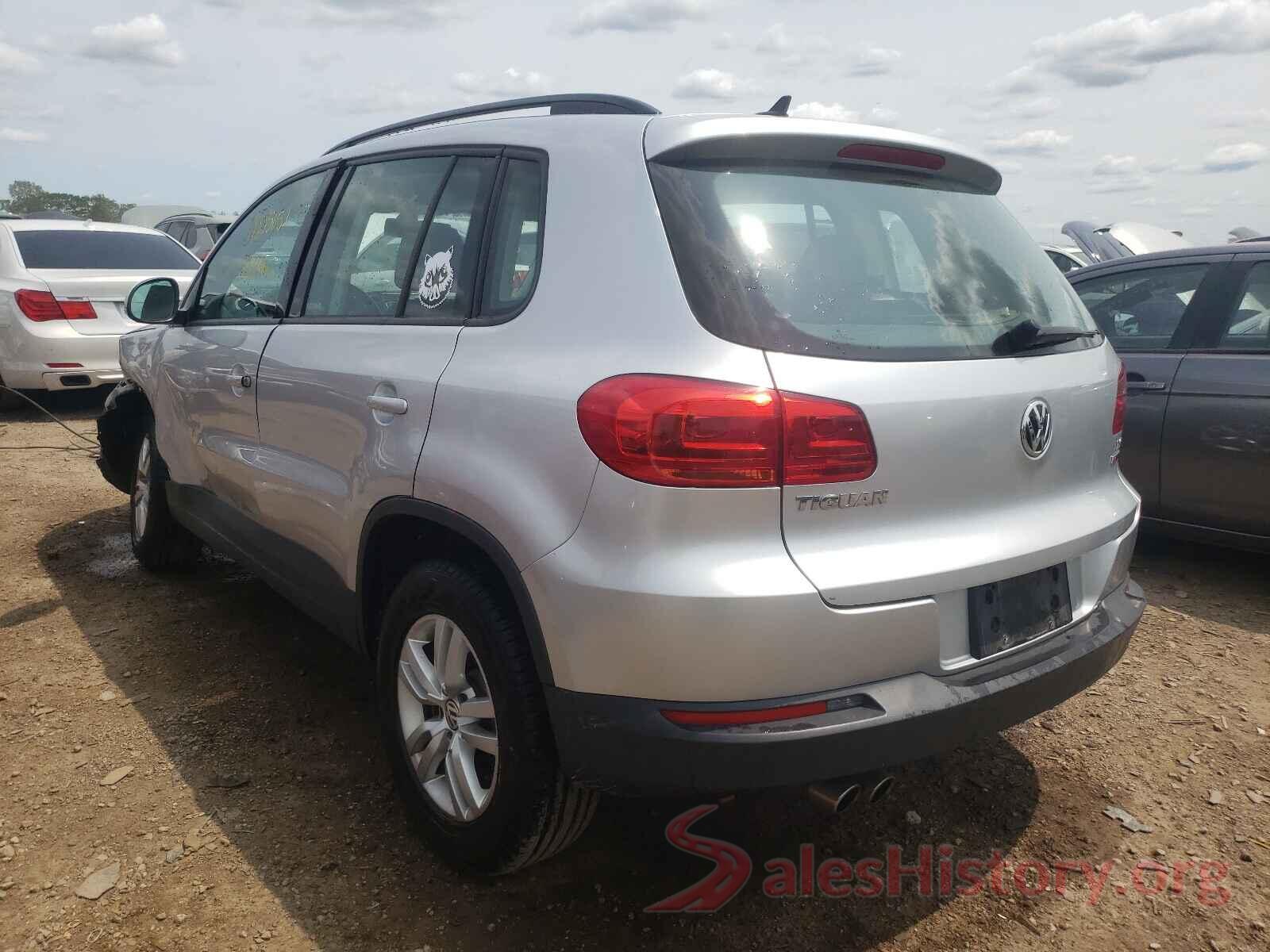 WVGBV7AX2HW502916 2017 VOLKSWAGEN TIGUAN