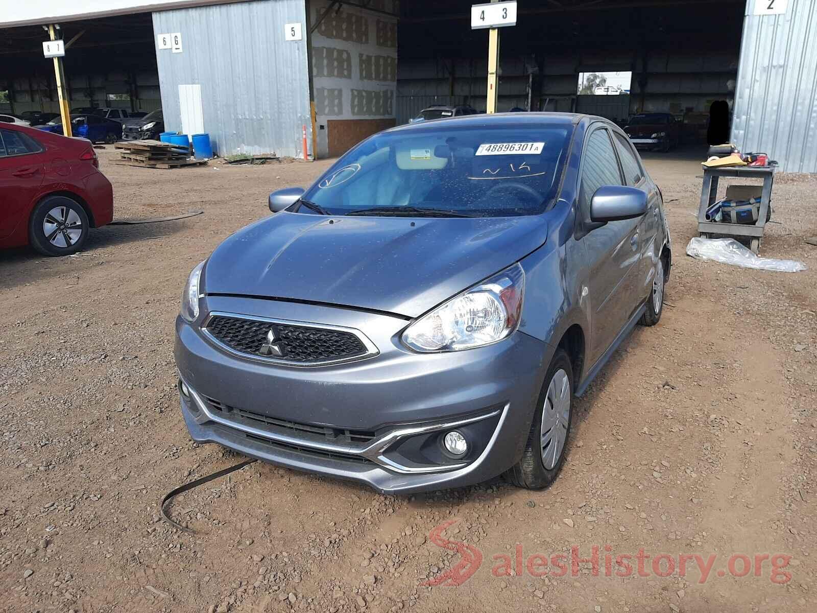 ML32A3HJ5JH008976 2018 MITSUBISHI MIRAGE