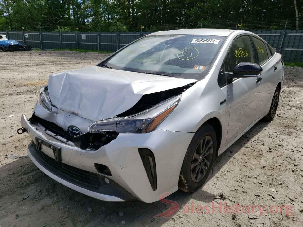 JTDL9MFU6N3037161 2022 TOYOTA PRIUS