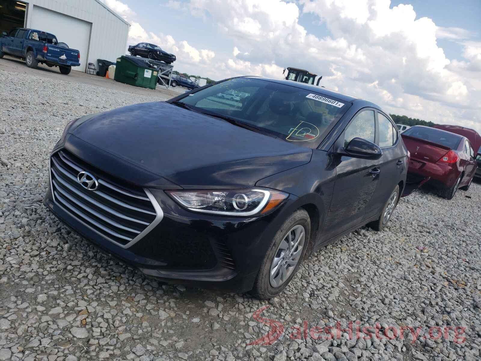 KMHD74LF8HU399454 2017 HYUNDAI ELANTRA