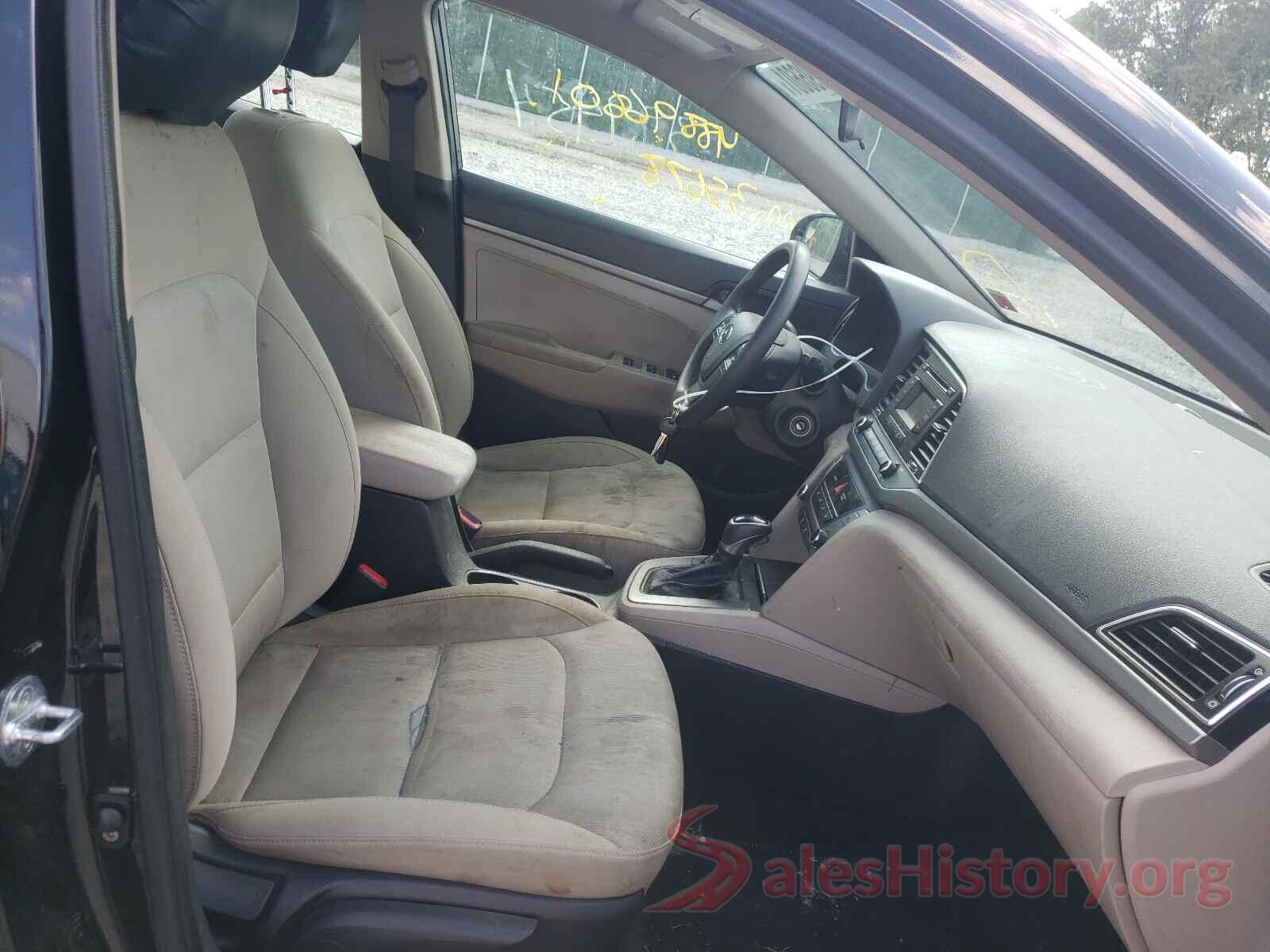 KMHD74LF8HU399454 2017 HYUNDAI ELANTRA