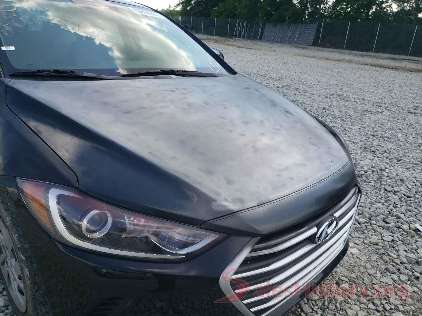 KMHD74LF8HU399454 2017 HYUNDAI ELANTRA