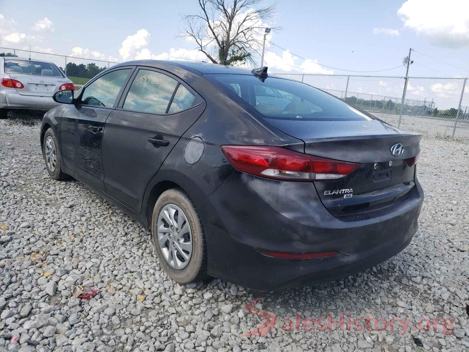 KMHD74LF8HU399454 2017 HYUNDAI ELANTRA