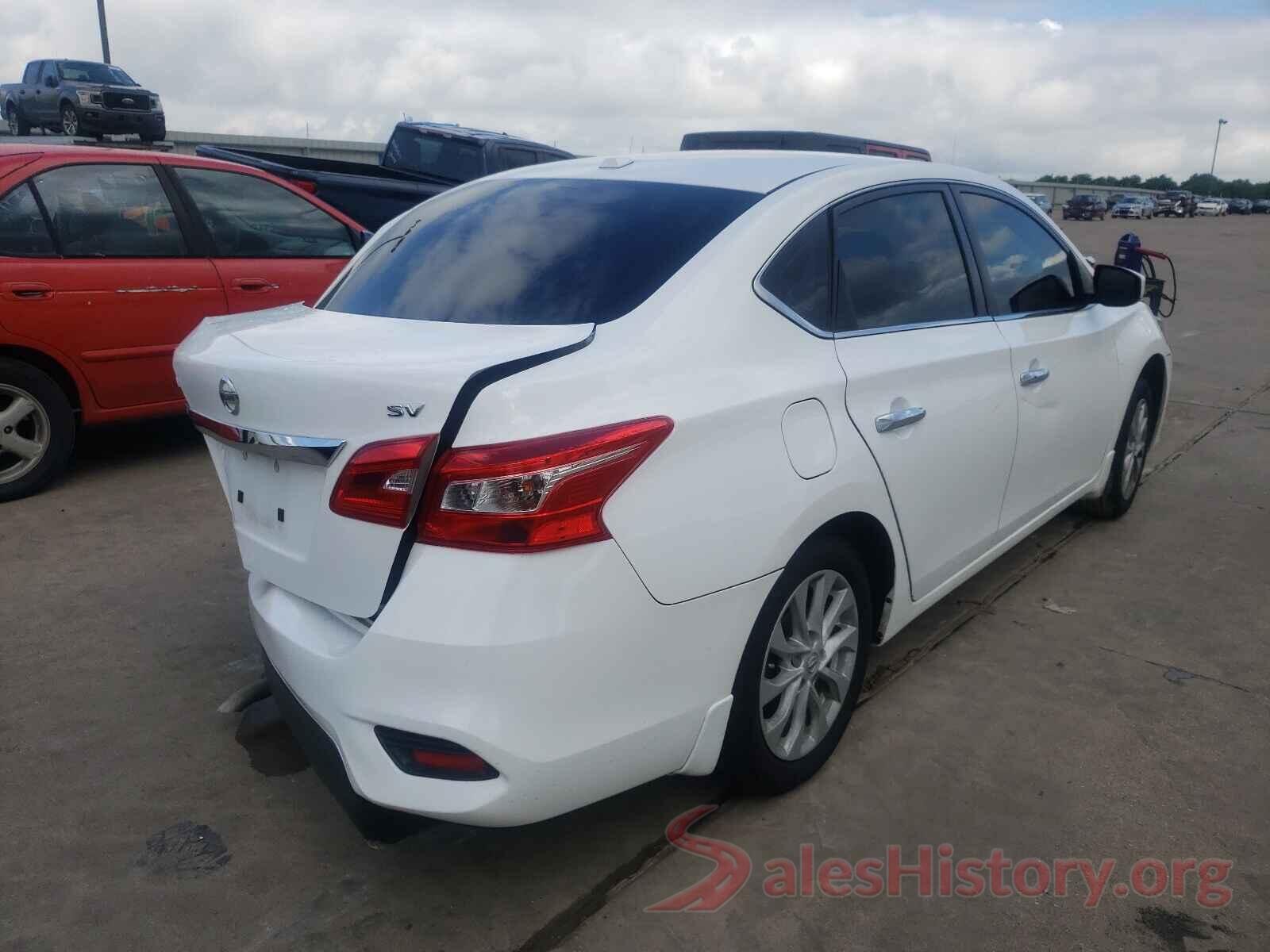 3N1AB7AP4KY281296 2019 NISSAN SENTRA