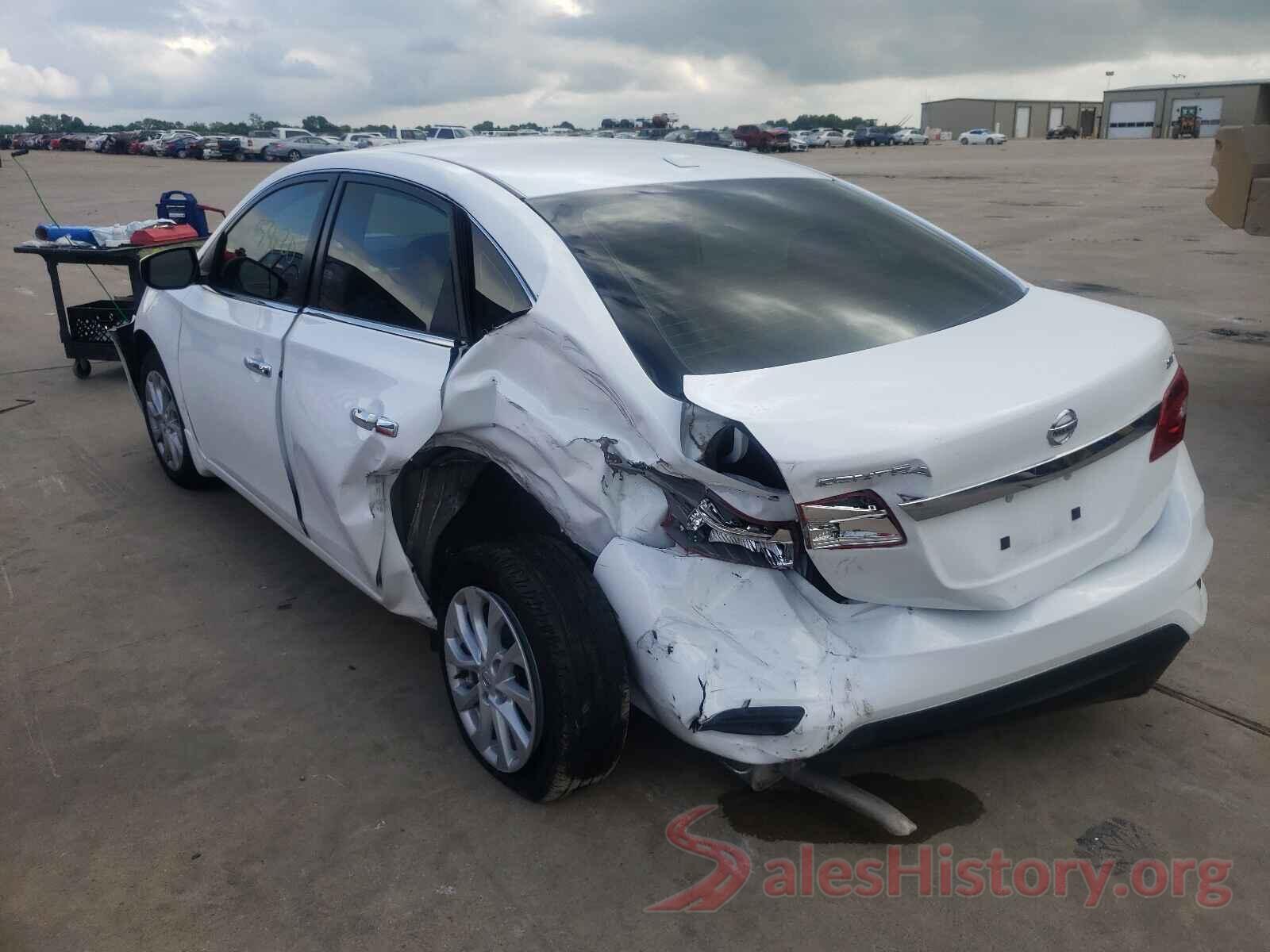 3N1AB7AP4KY281296 2019 NISSAN SENTRA