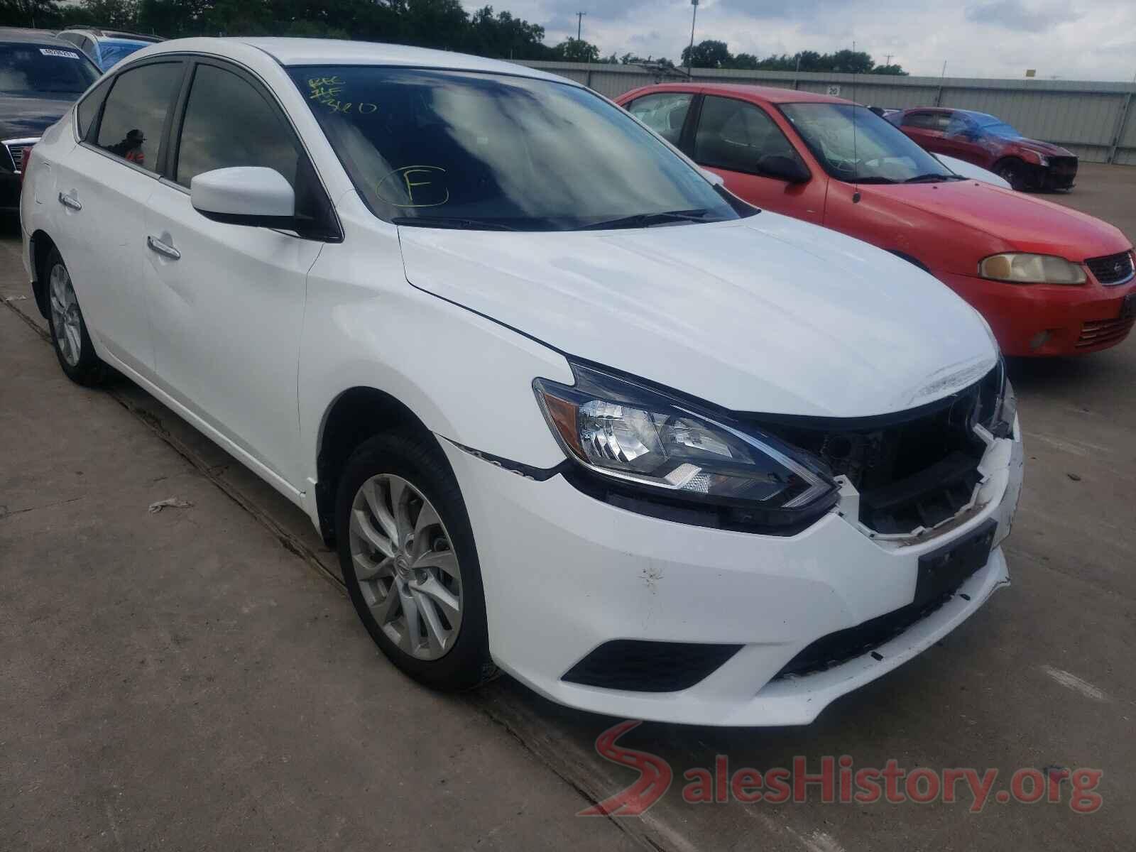 3N1AB7AP4KY281296 2019 NISSAN SENTRA