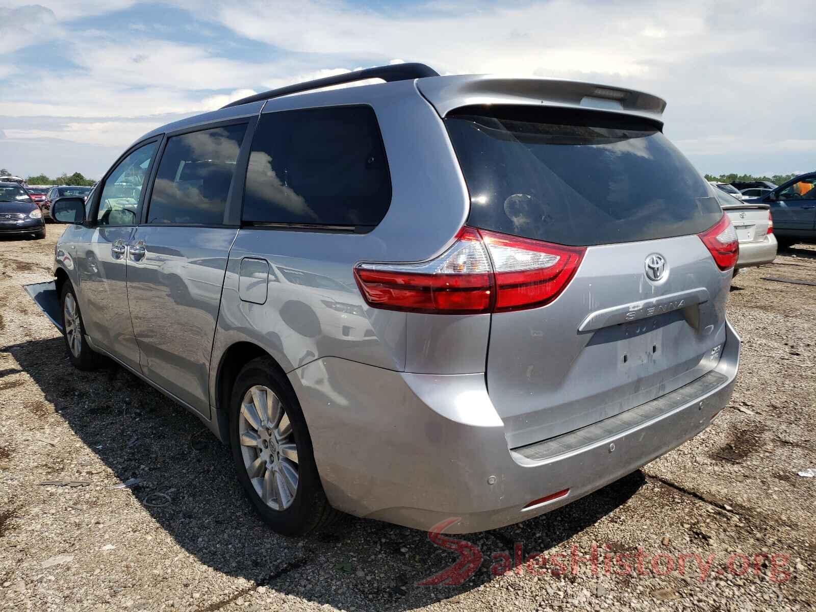 5TDDZ3DC1HS153802 2017 TOYOTA SIENNA