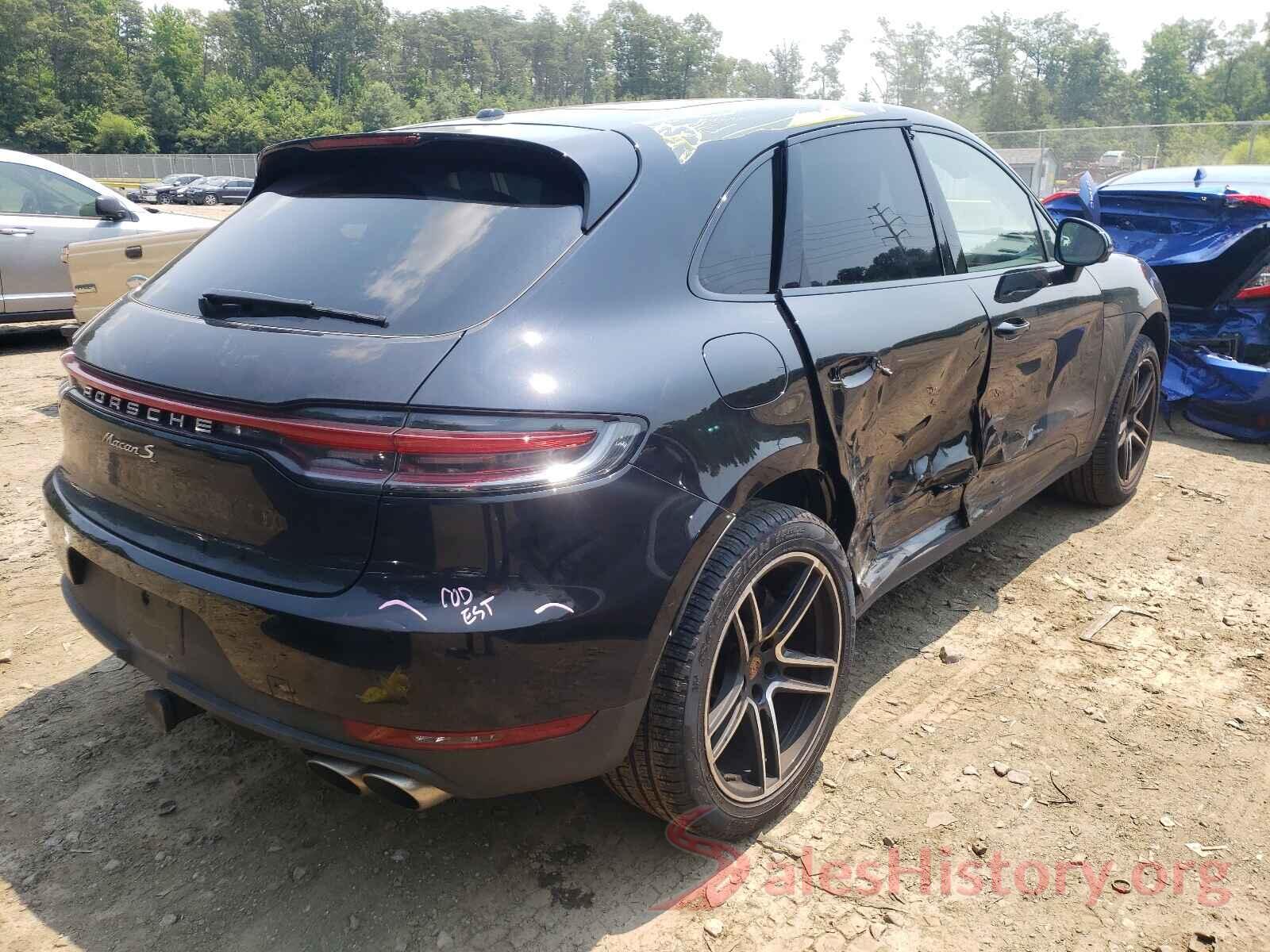 WP1AB2A5XMLB31573 2021 PORSCHE MACAN