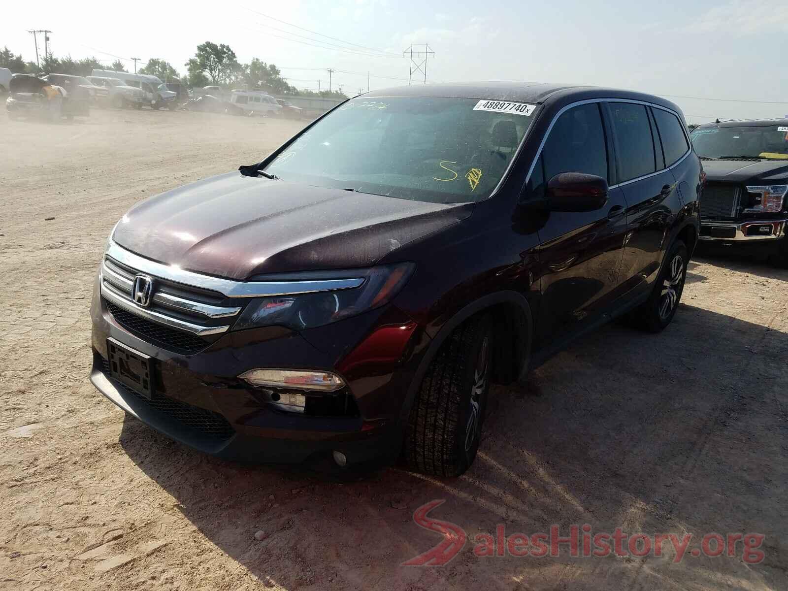 5FNYF5H87HB017724 2017 HONDA PILOT