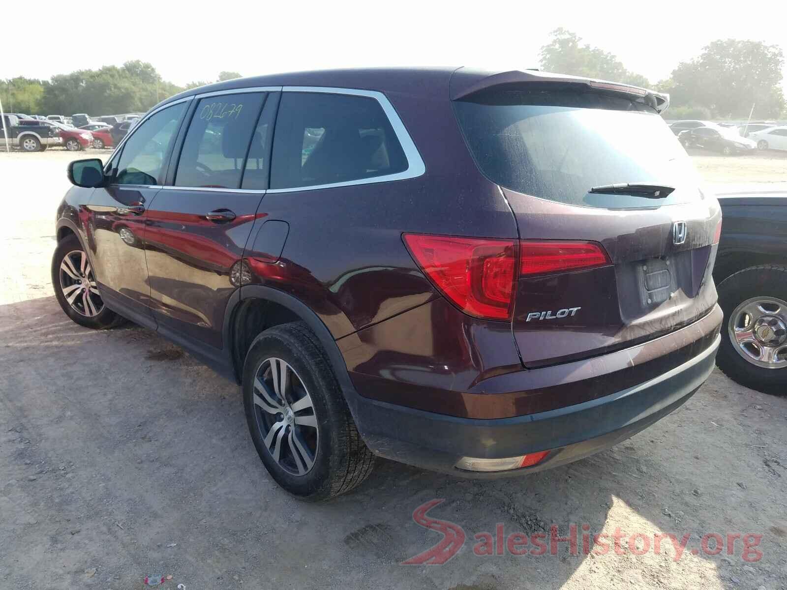 5FNYF5H87HB017724 2017 HONDA PILOT