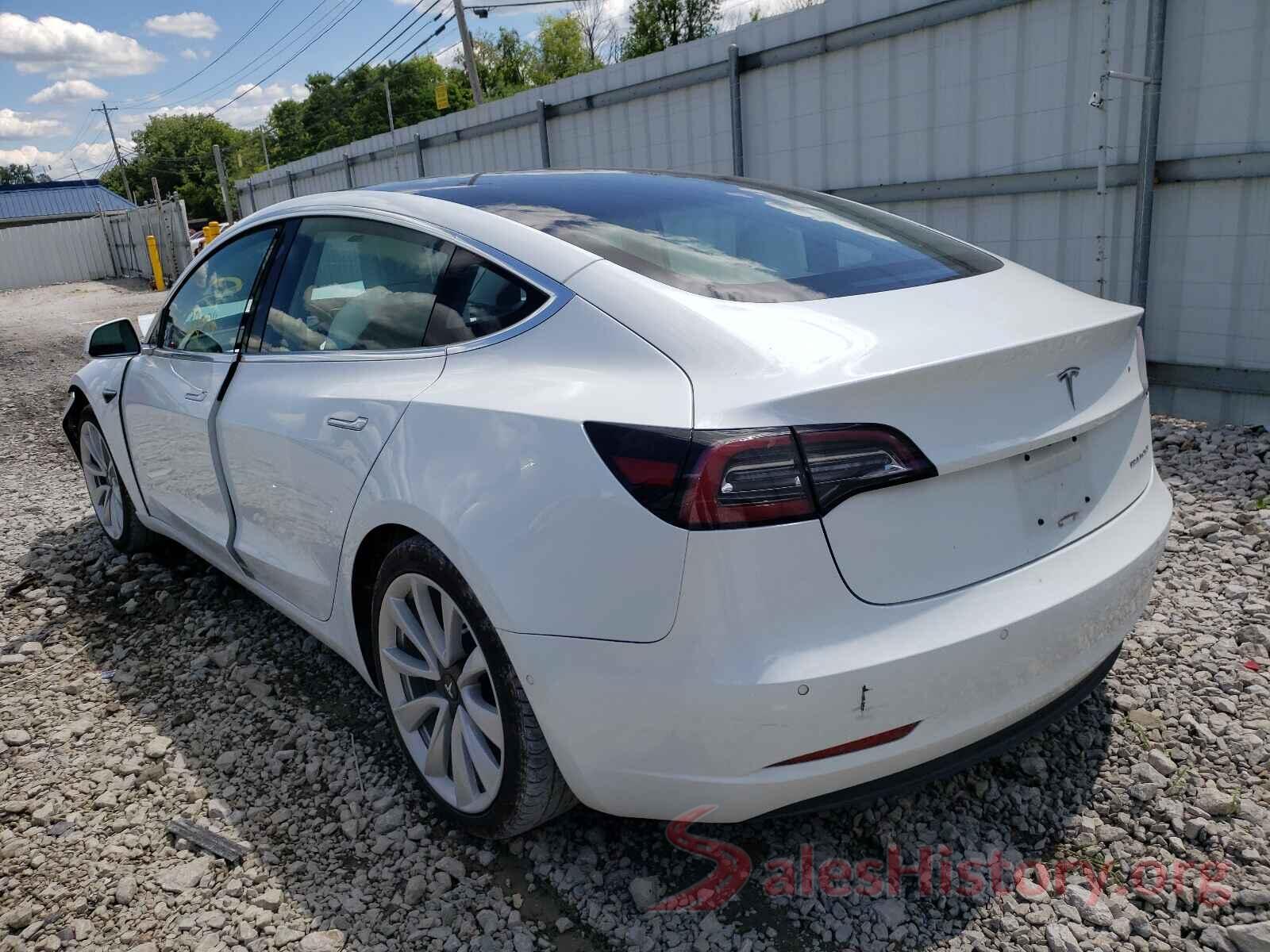 5YJ3E1EB1JF135554 2018 TESLA MODEL 3