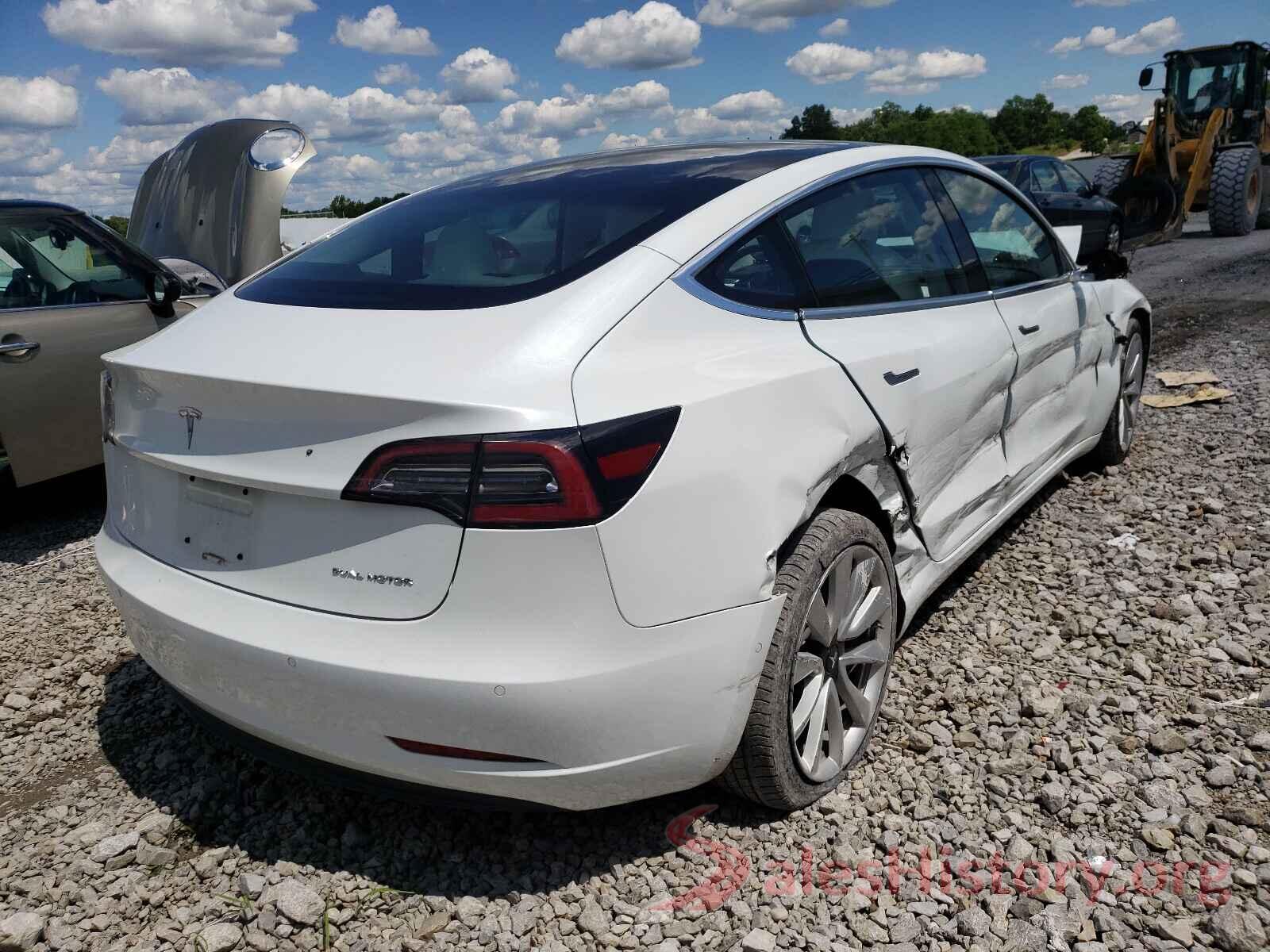 5YJ3E1EB1JF135554 2018 TESLA MODEL 3