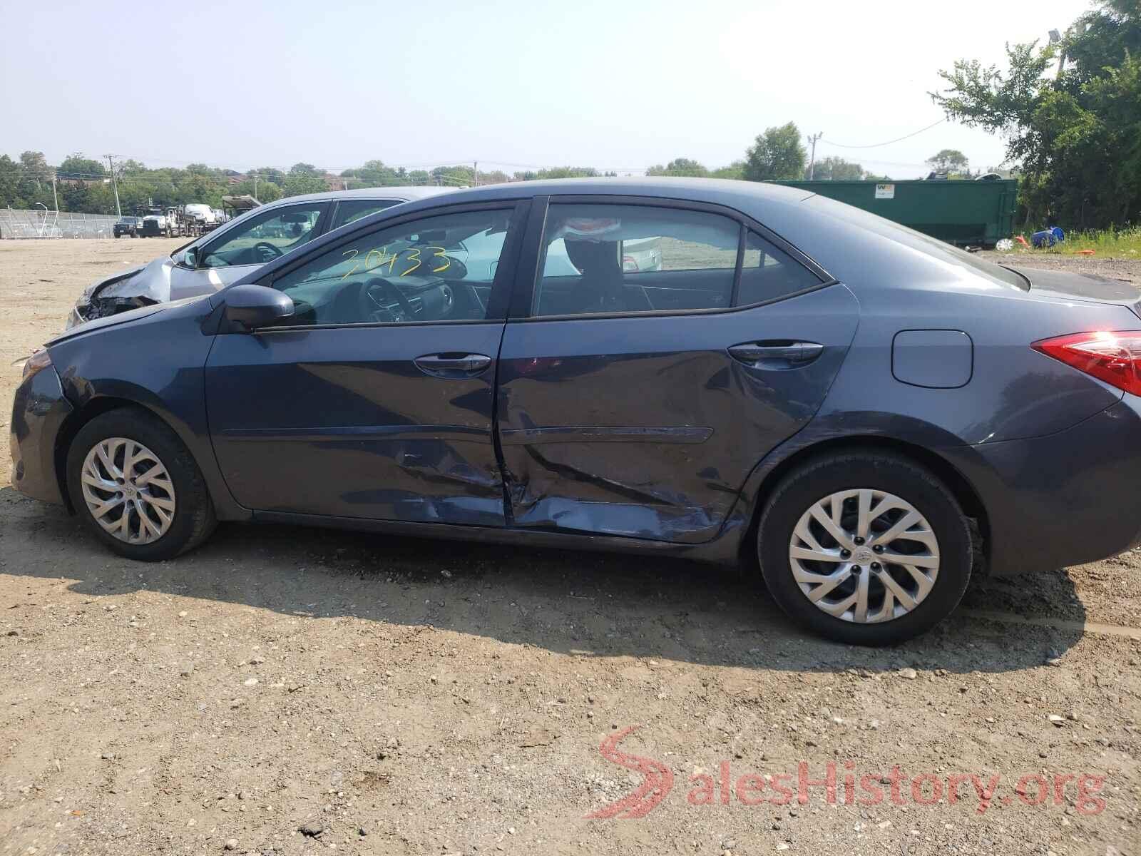 2T1BURHE7KC159625 2019 TOYOTA COROLLA