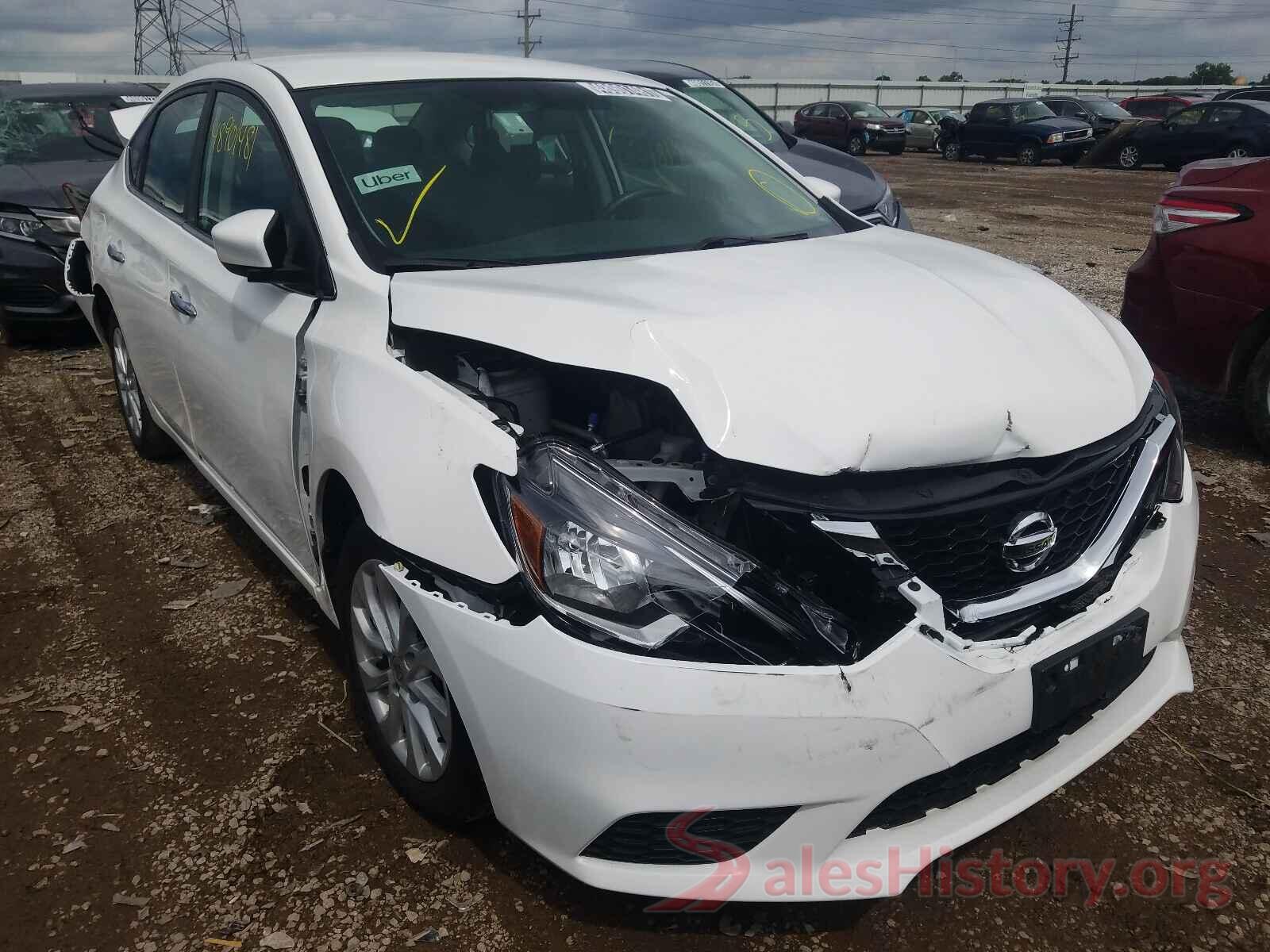 3N1AB7AP2KY276727 2019 NISSAN SENTRA