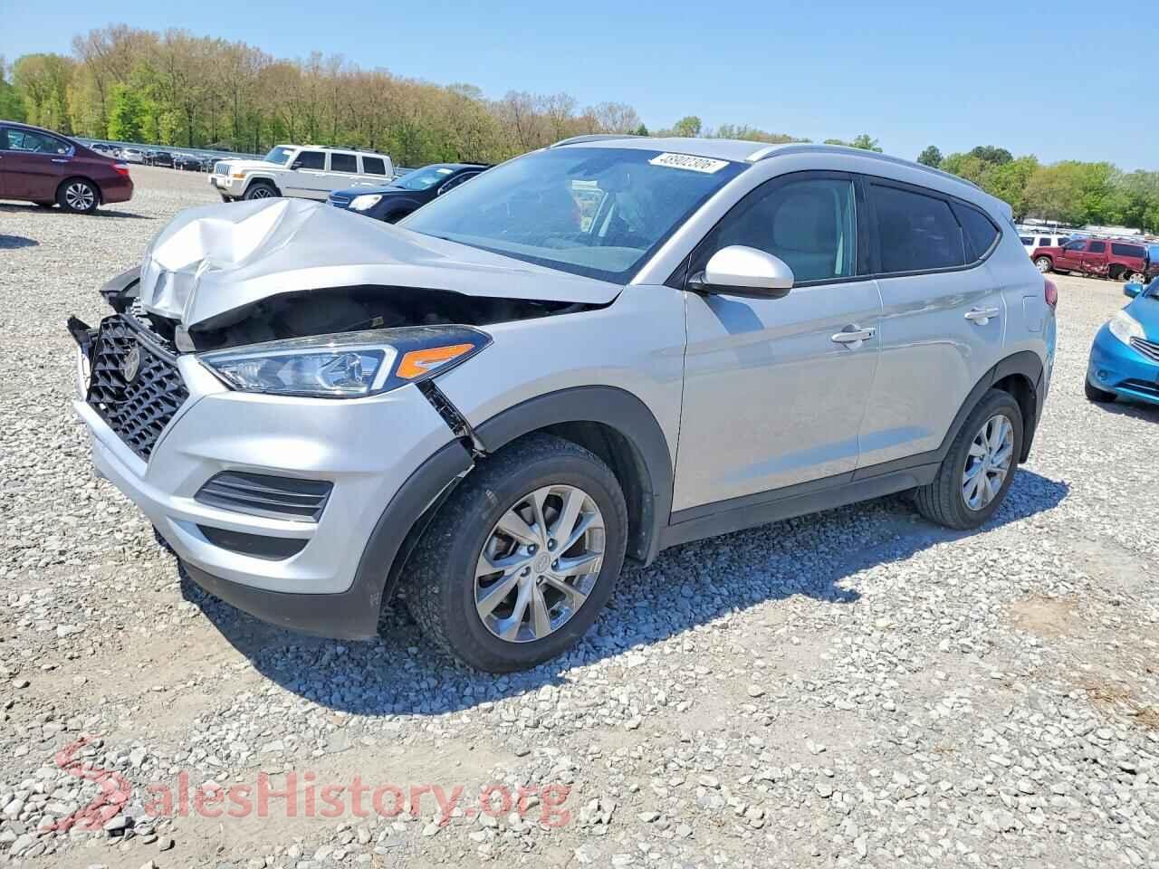 2020 HYUNDAI TUCSON VIN KM8J33A45LU214344, auction photo