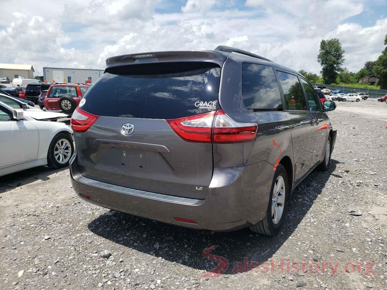 5TDKZ3DC5HS823780 2017 TOYOTA SIENNA