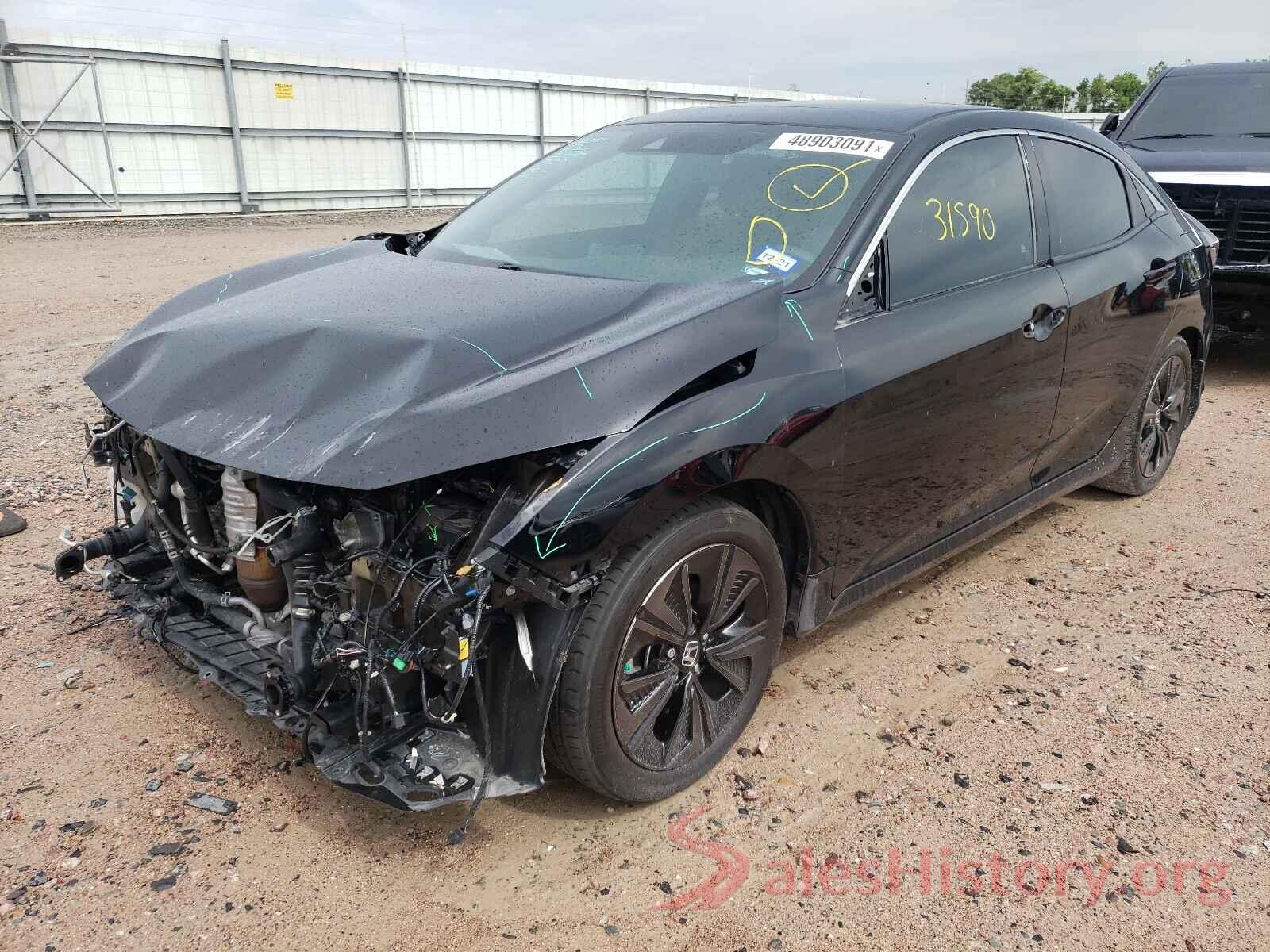 SHHFK7H69KU228572 2019 HONDA CIVIC