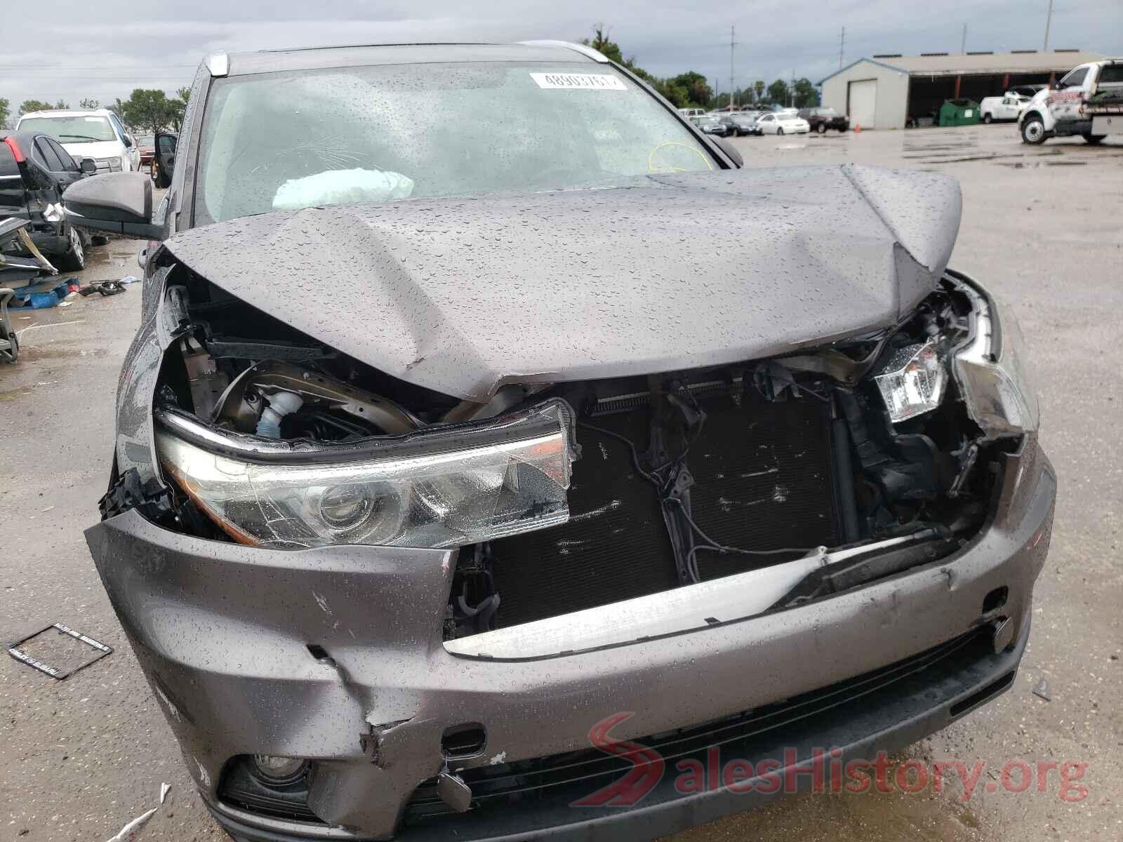 5TDKKRFH5GS162735 2016 TOYOTA HIGHLANDER